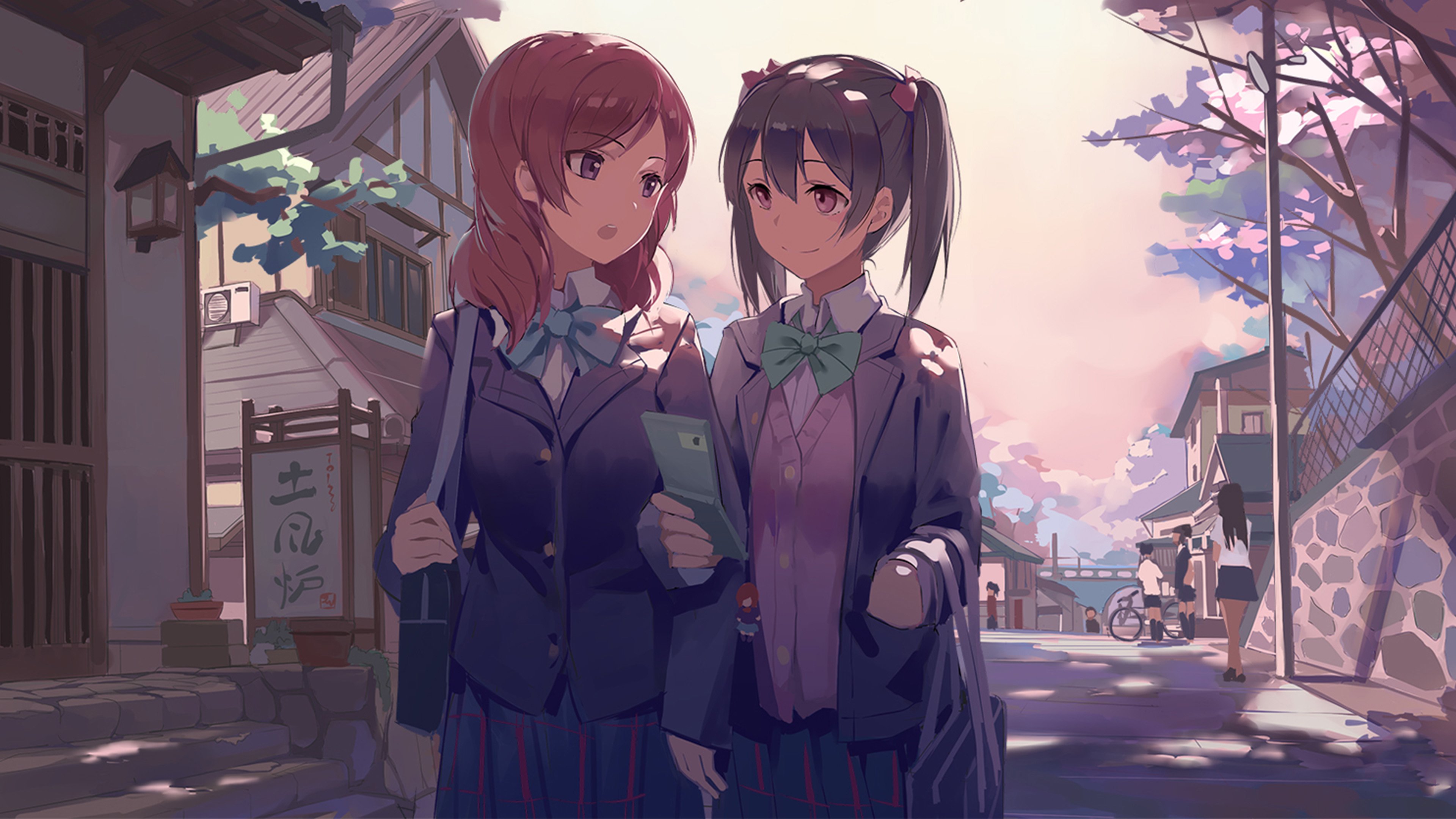 小镇街道 逛街 下班了 悠闲