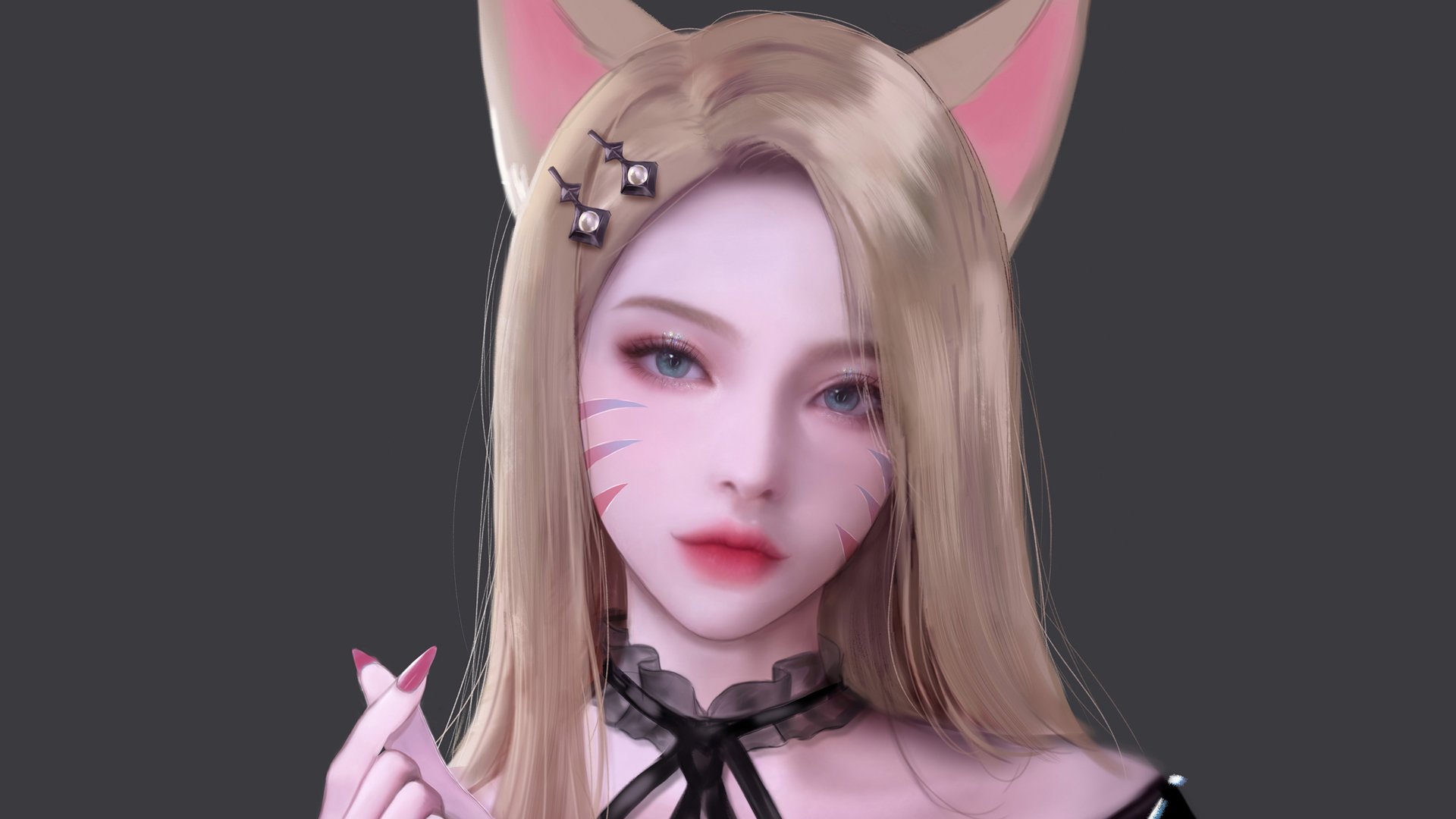 英雄联盟  九尾妖狐 KDA THE BADDEST 同人 阿狸