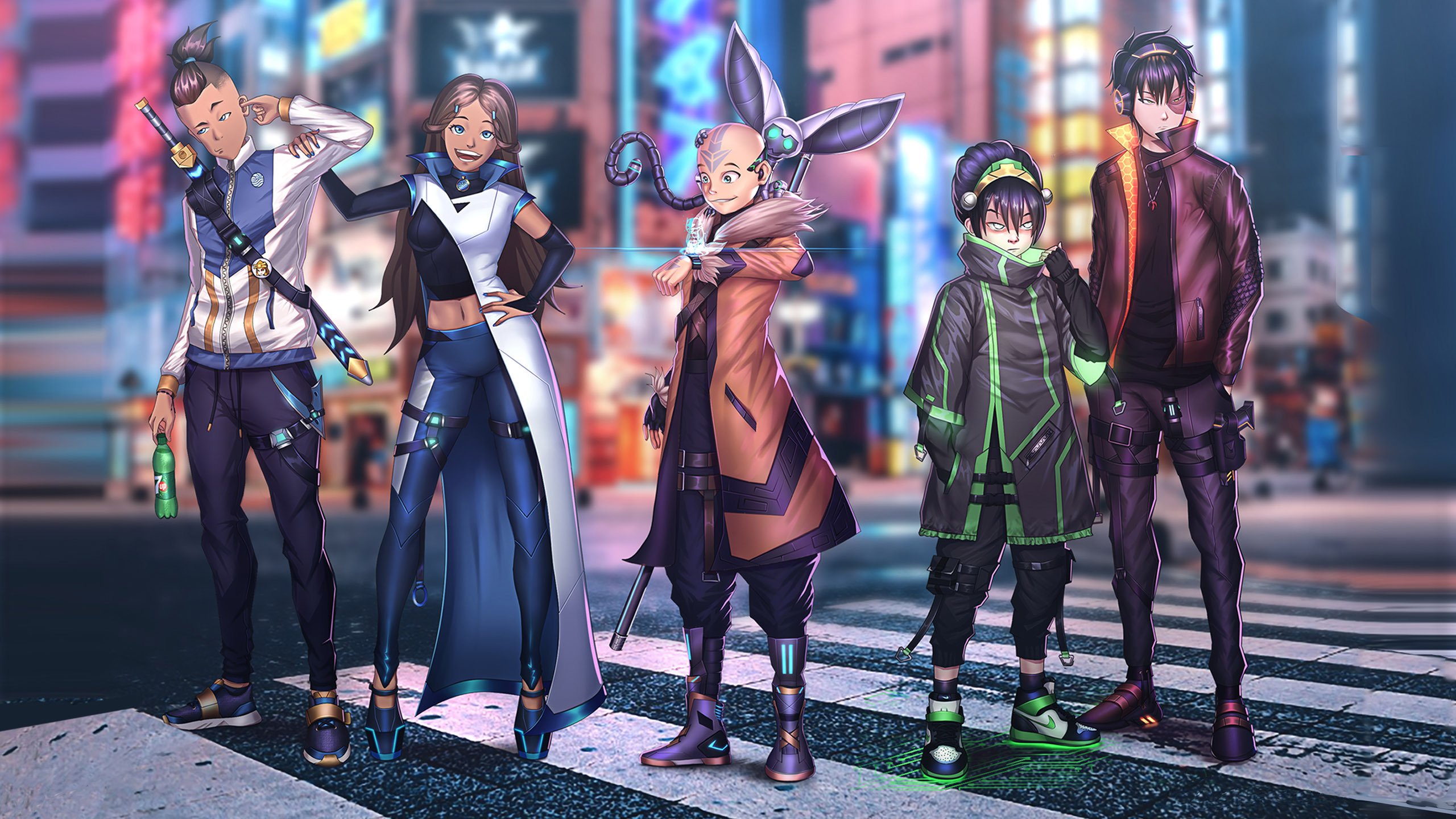 未来城市 斑马线 异能 展示