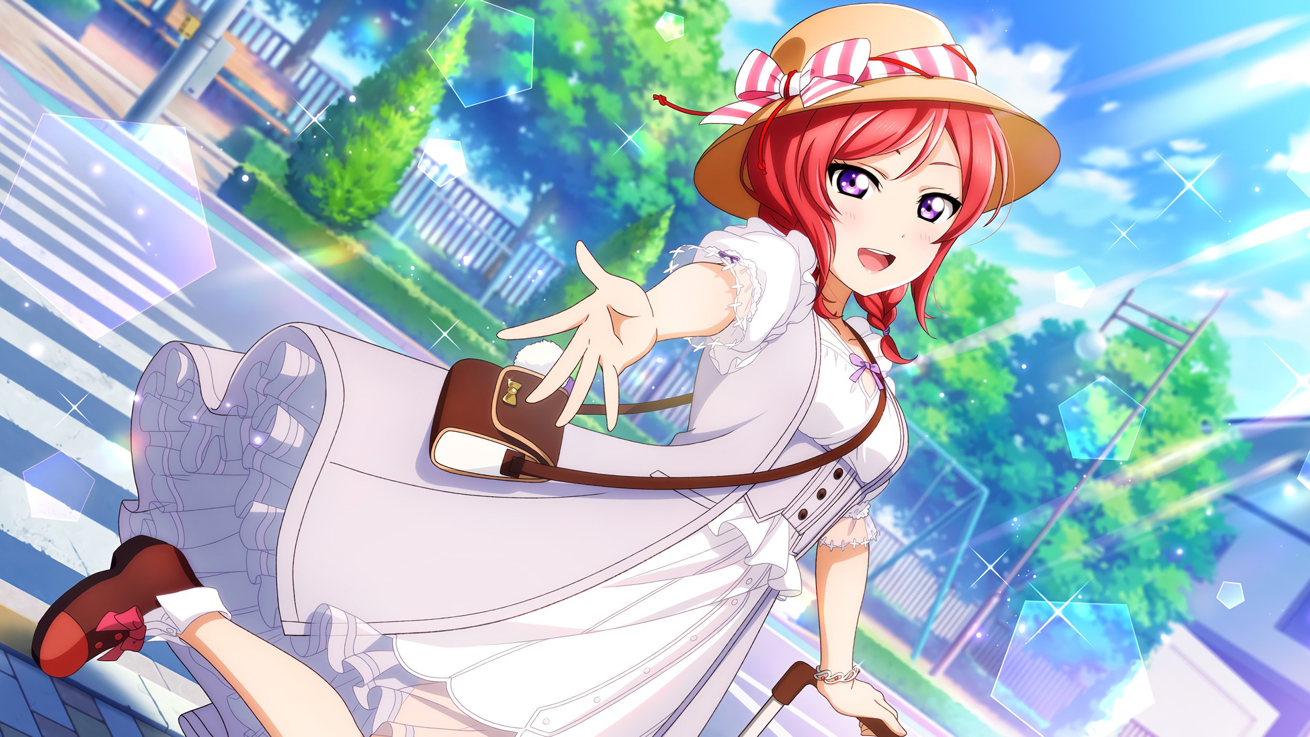 卡通人物 阳光 连衣裙 太阳帽