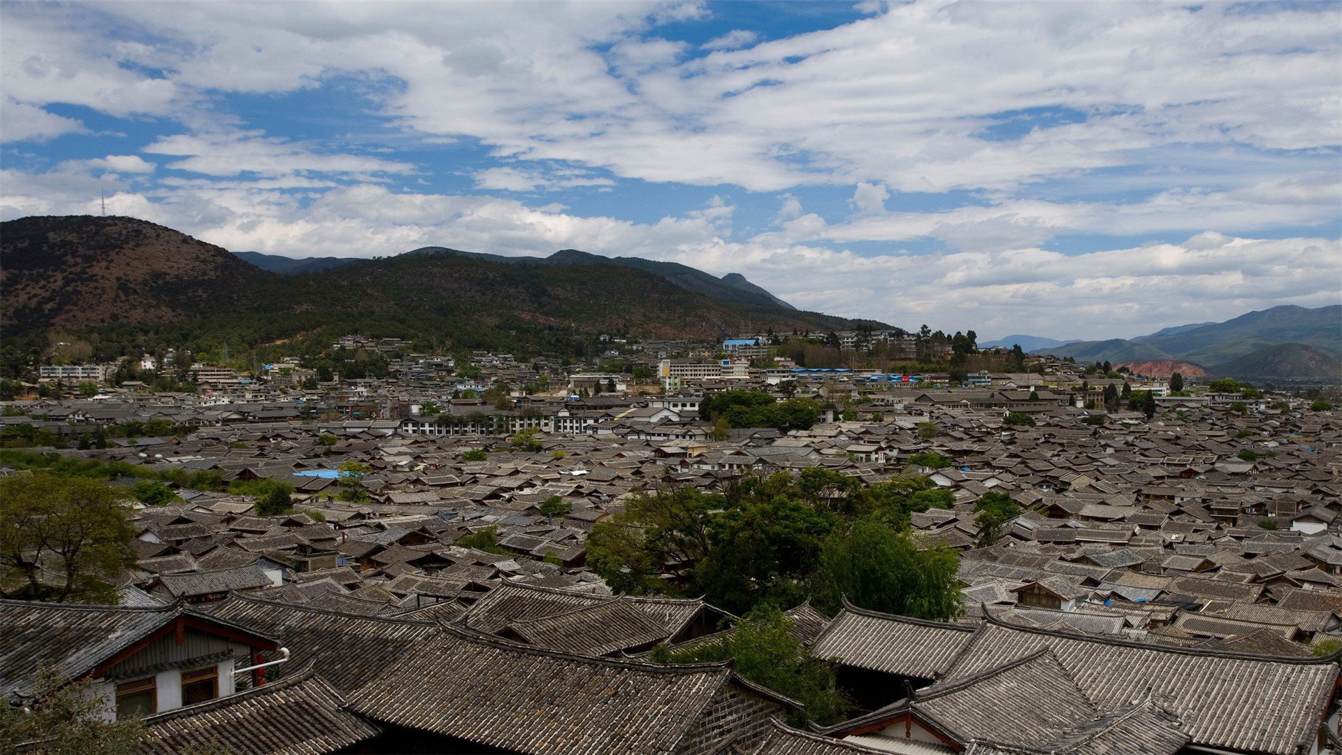 云南 丽江 古城 建筑