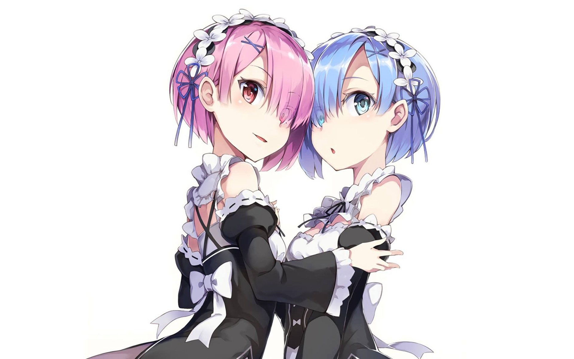 蕾姆 可爱 姐妹 二次元