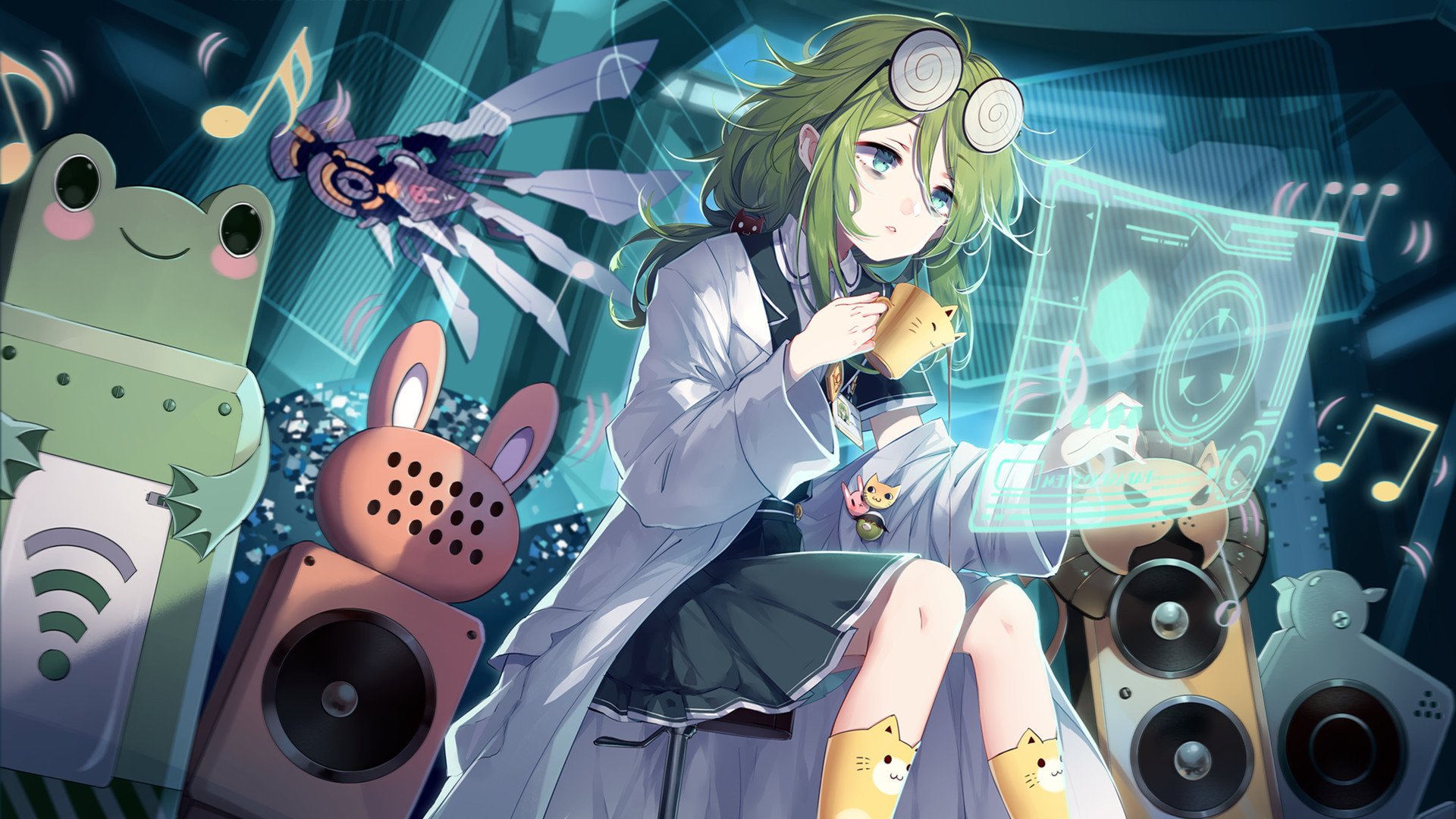 神秘小屋 科学女孩  咖啡