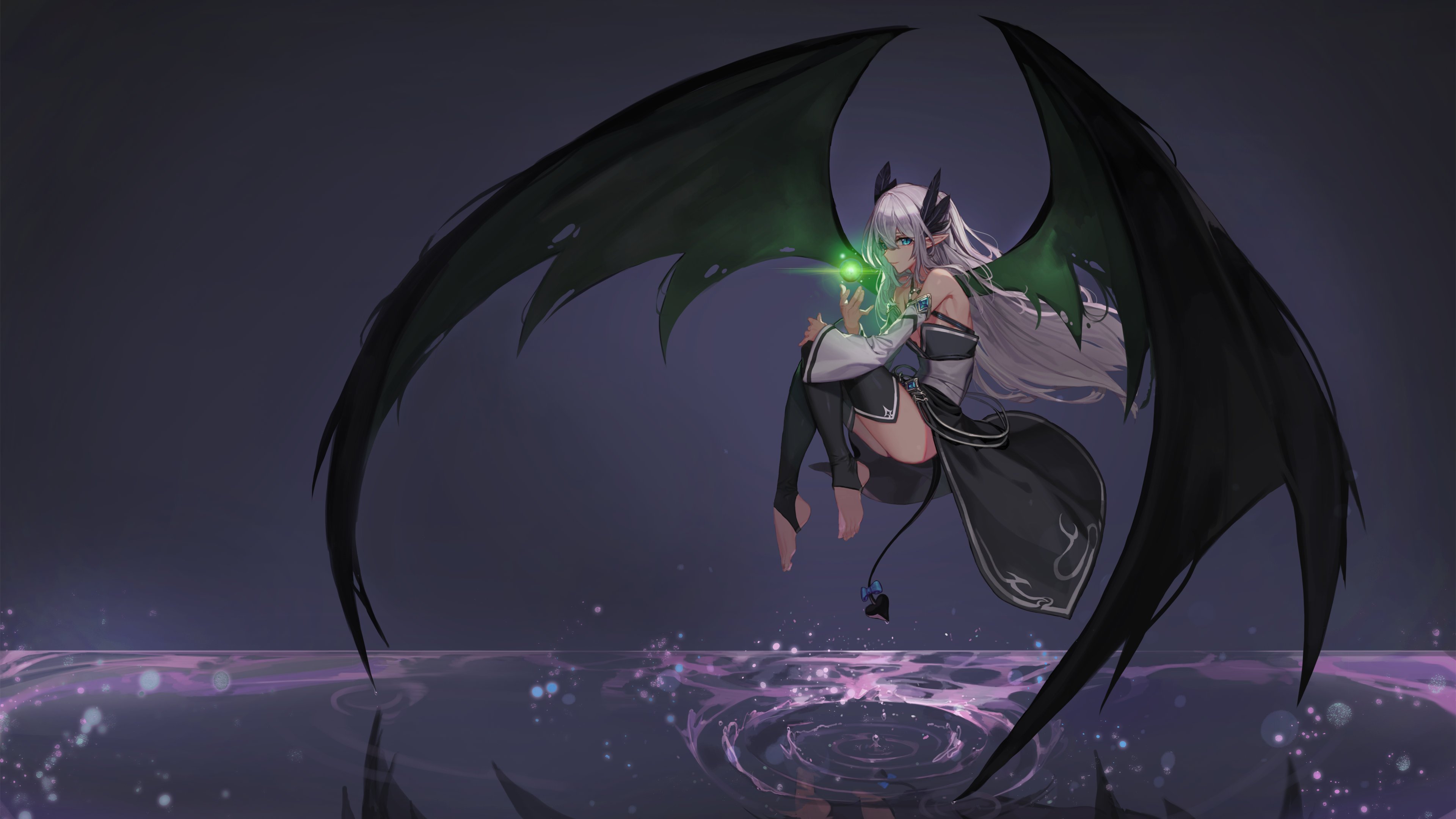 恶魔 翅膀 魔女 异界