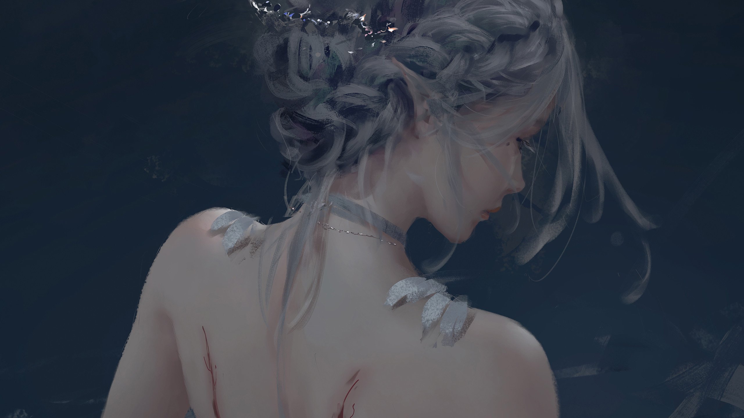 国漫 海琴烟 比公主 伤痕