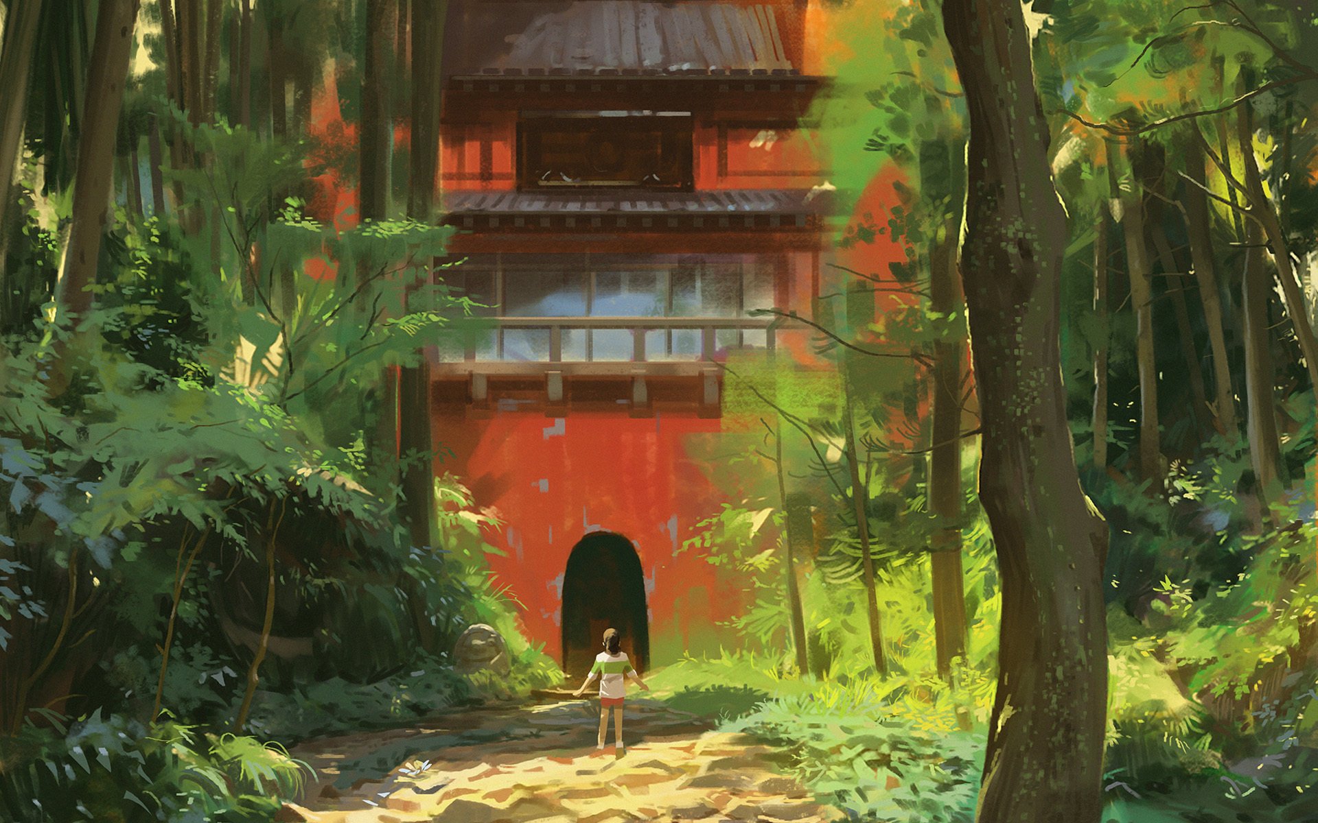 唯美 治愈 动漫风景