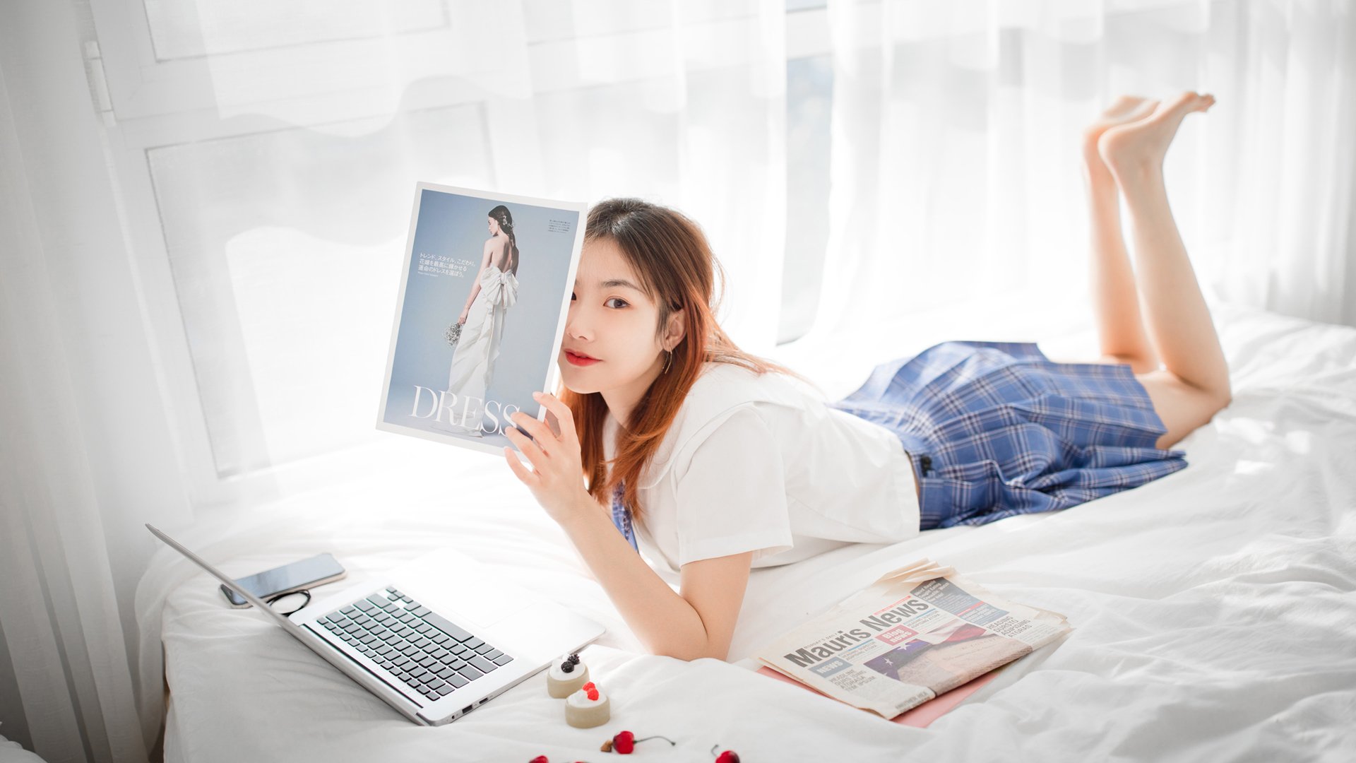 清纯  居家  清新  阳光  长发