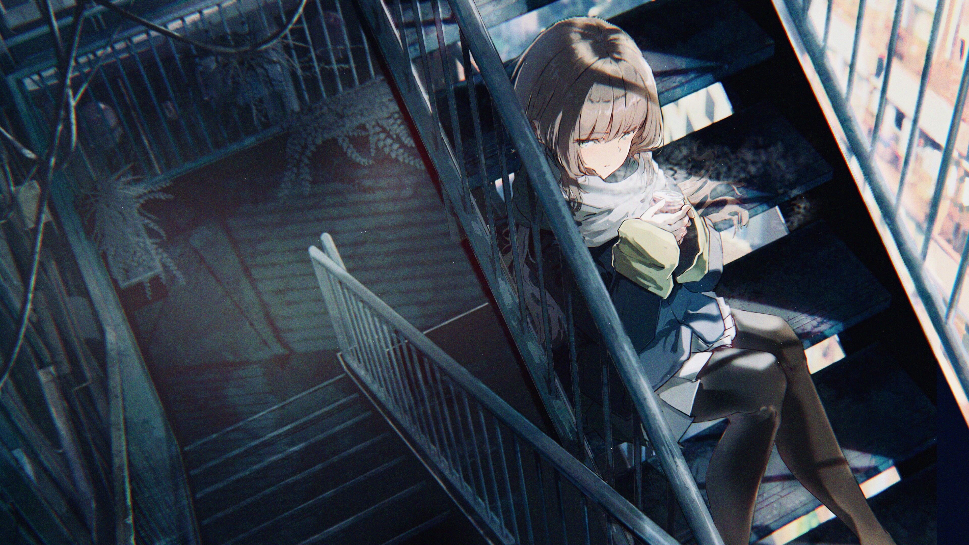 楼梯 午后阳光 台阶