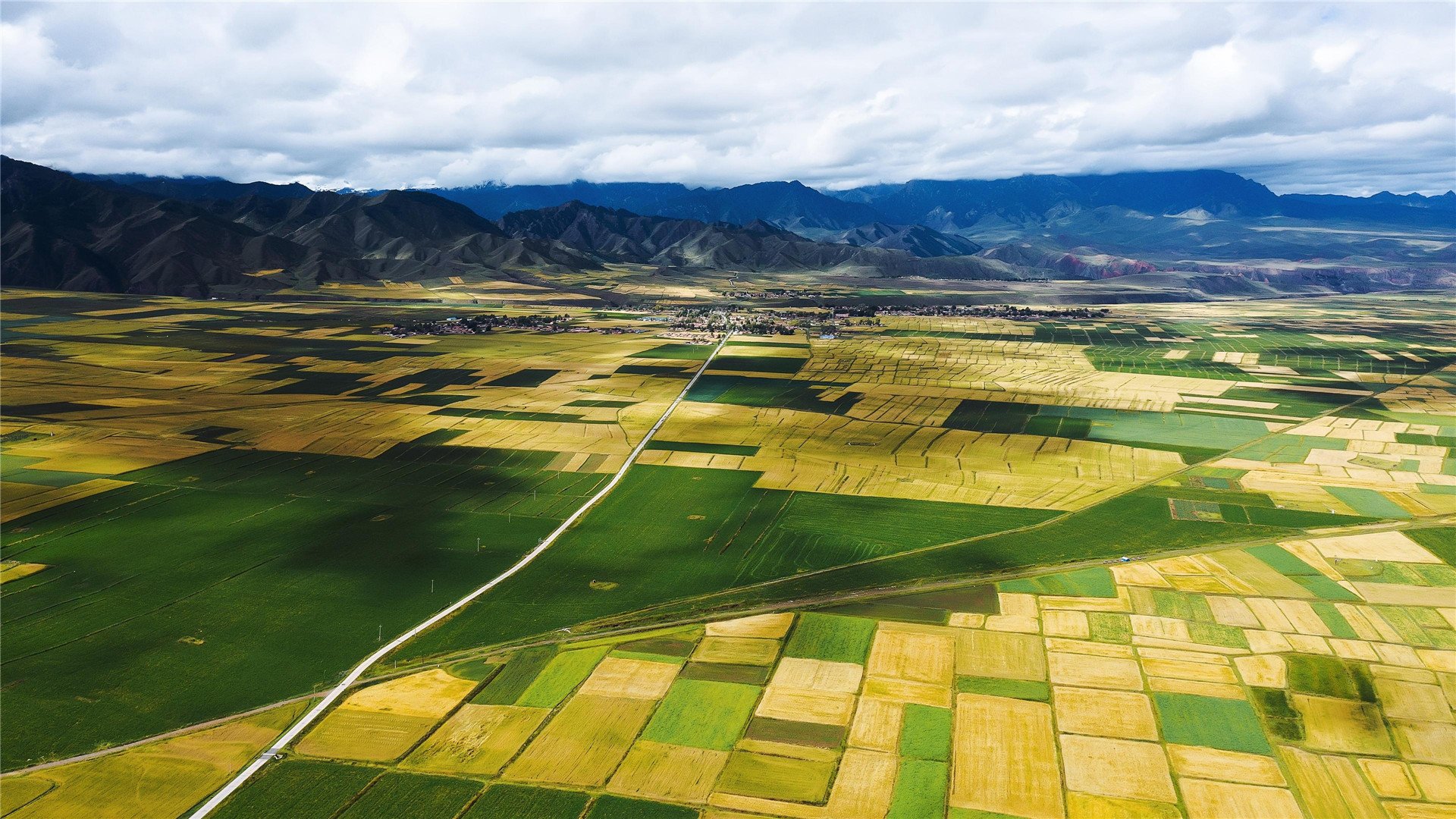 自然风光  青海  壮丽   自然风光  梯田
