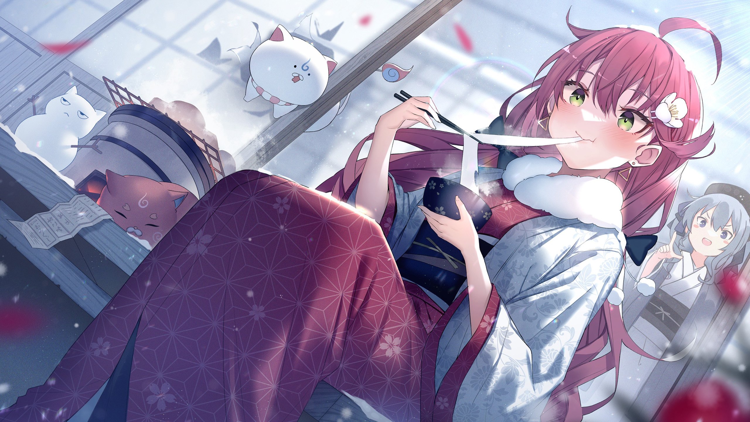 面条 精灵 寒冬