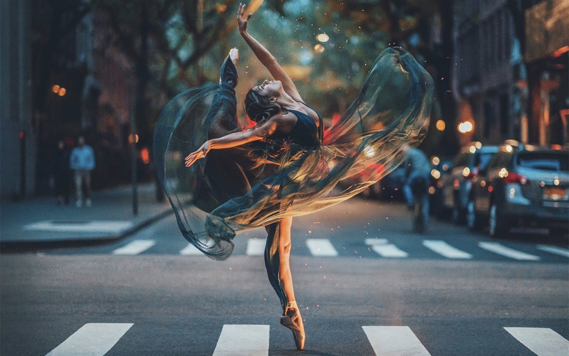 芭蕾 街头 艺术 生命
