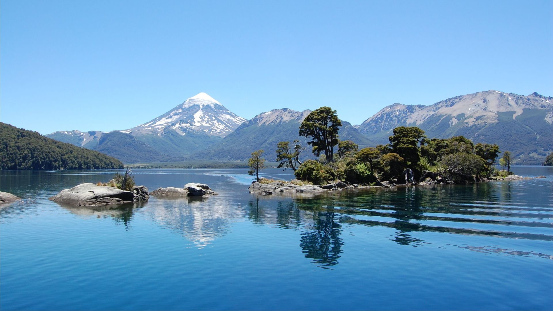 自然风光 高山湖泊