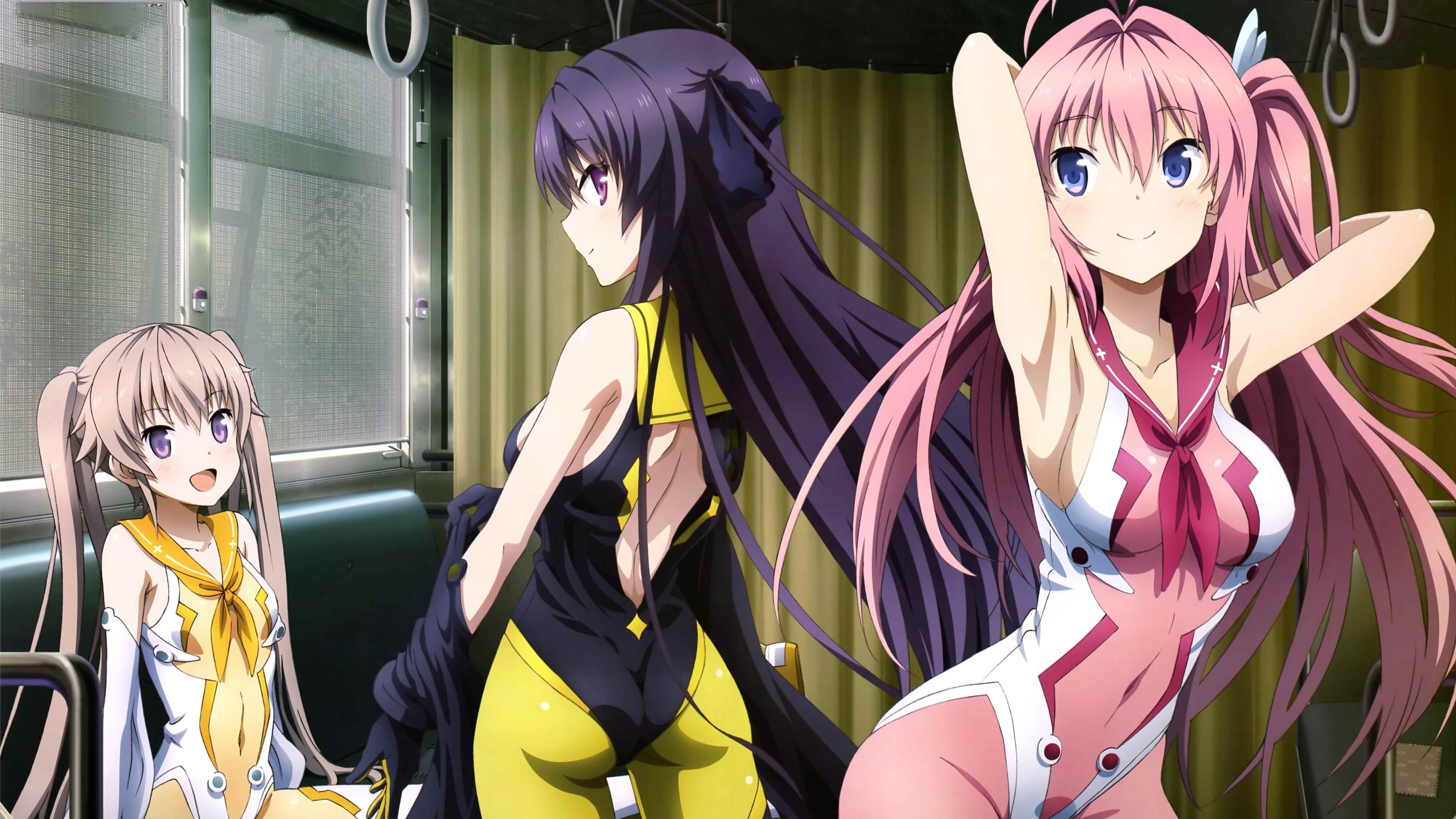 卡通人物 美少女 地铁 公交