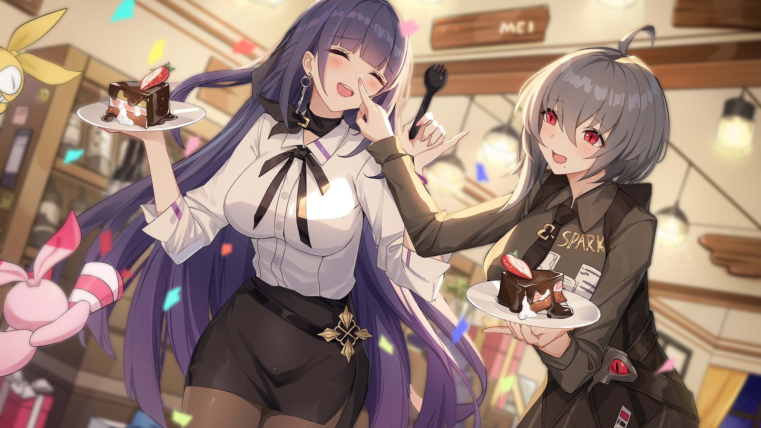 餐厅 蛋糕 服务生