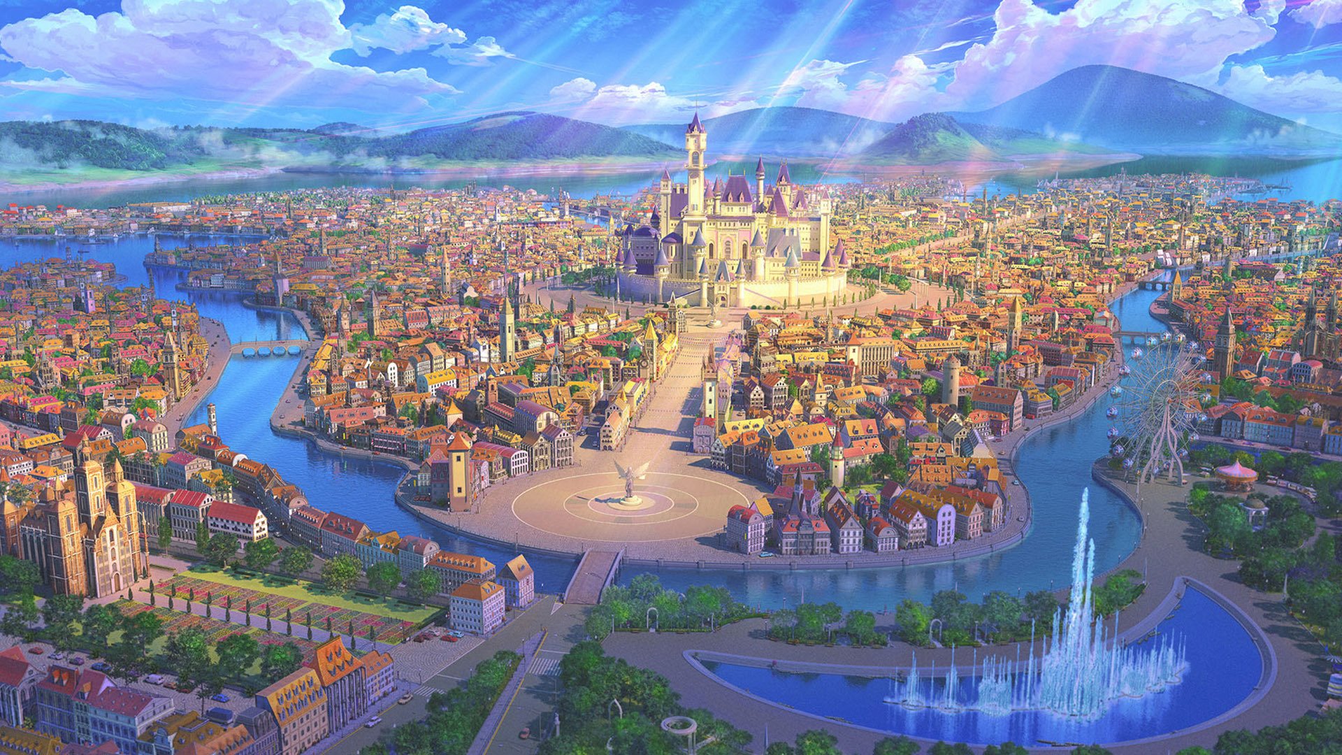 闪耀 暖暖 童话 城市 阳光