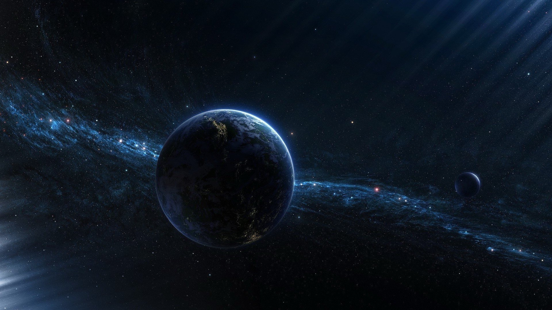 地球 星球 银河 宇宙 太空