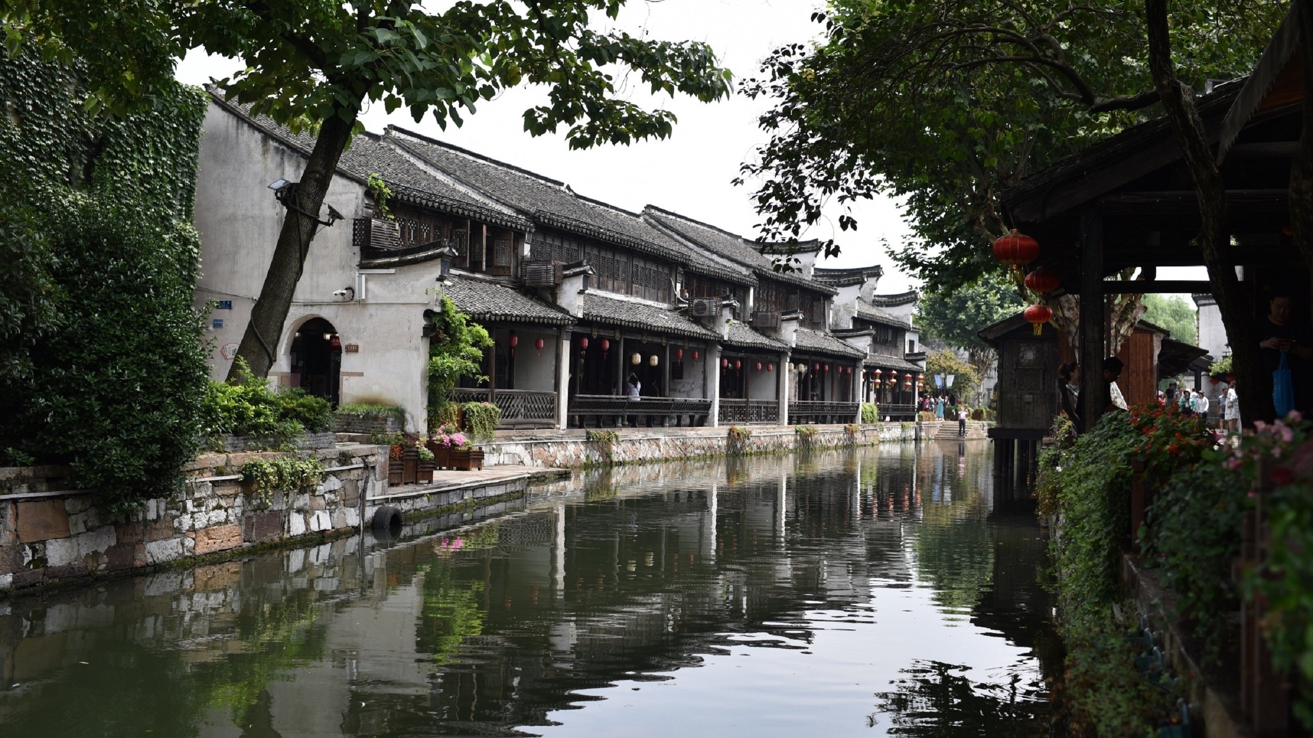 江南水乡 小镇 中式建筑