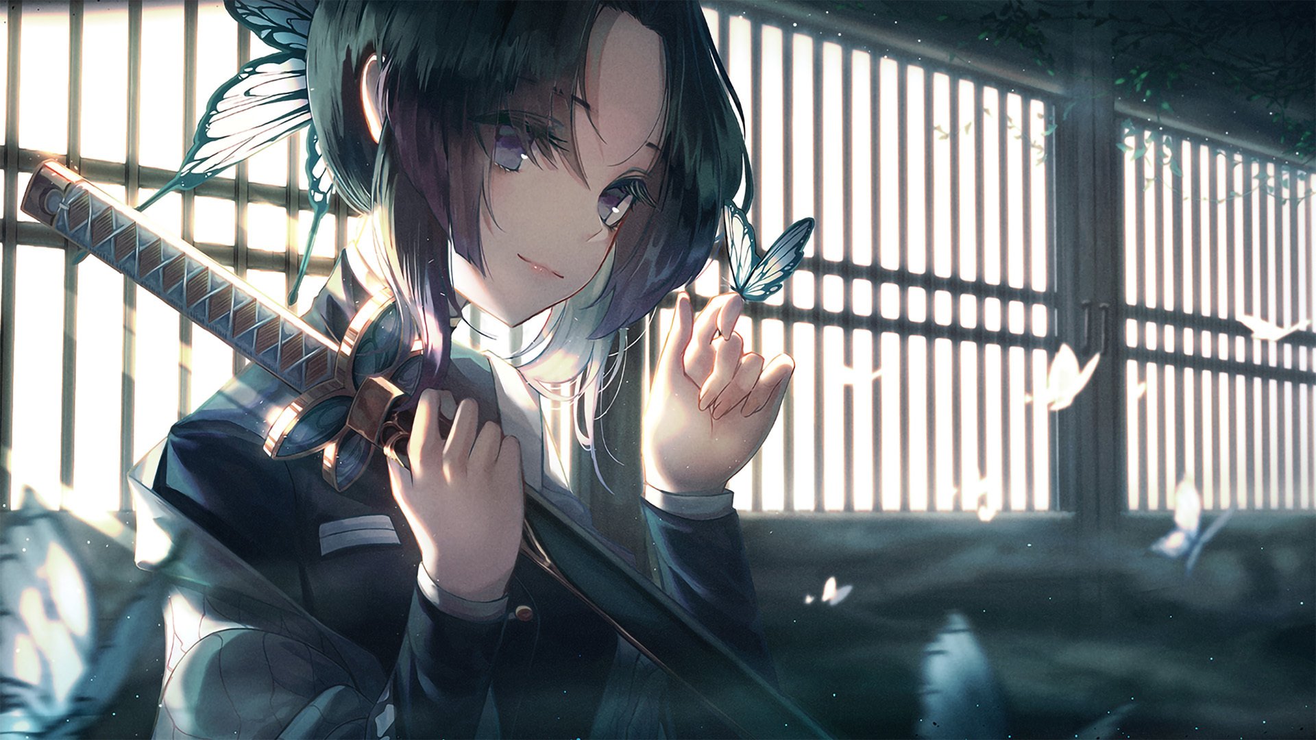 鬼灭之刃 蝴蝶忍 虫柱