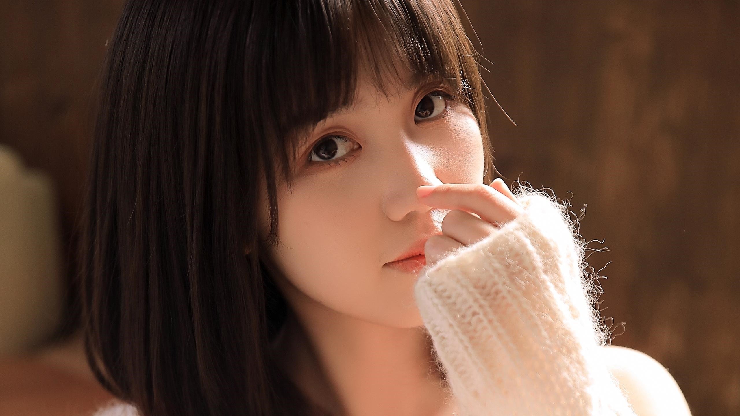 清纯 可爱 气质 阳光 毛衣