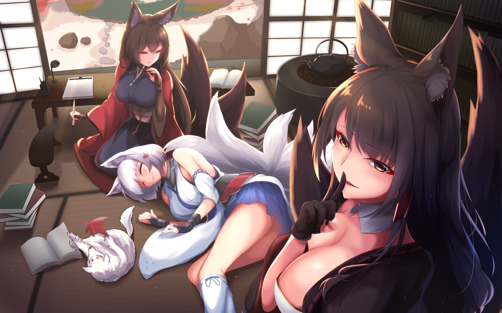 卡通人物 二次元 狐狸