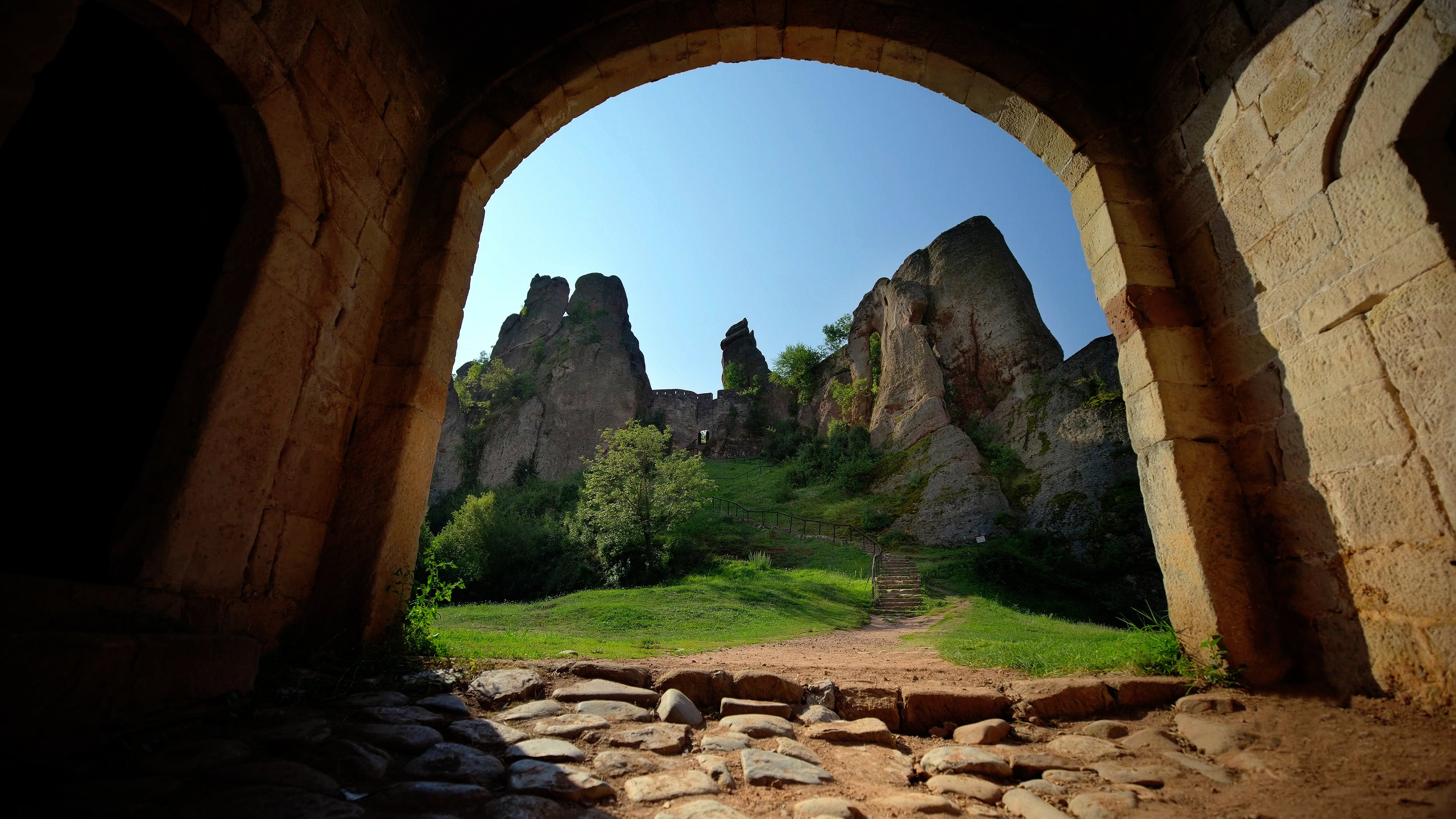 自然风光 遗迹 门洞