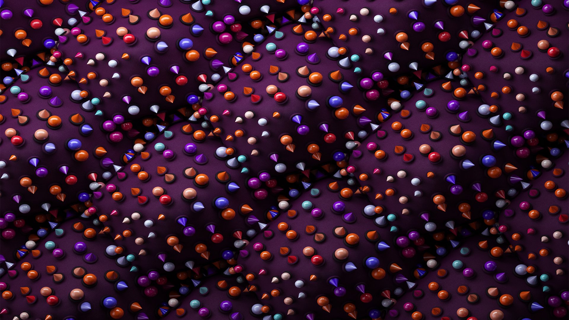 密集 珍珠 宝石 抽象