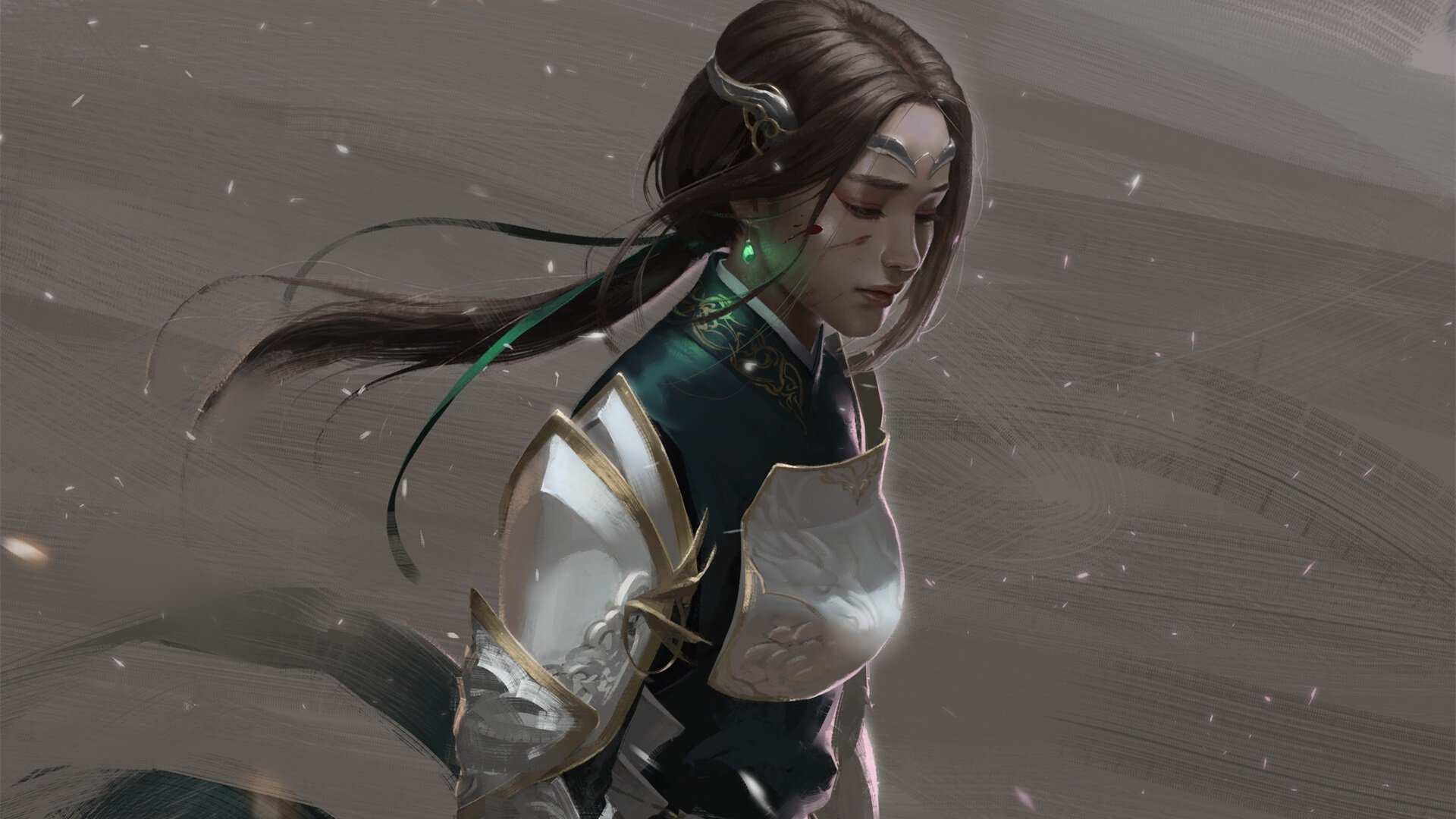 卡通人物 古风 女侠