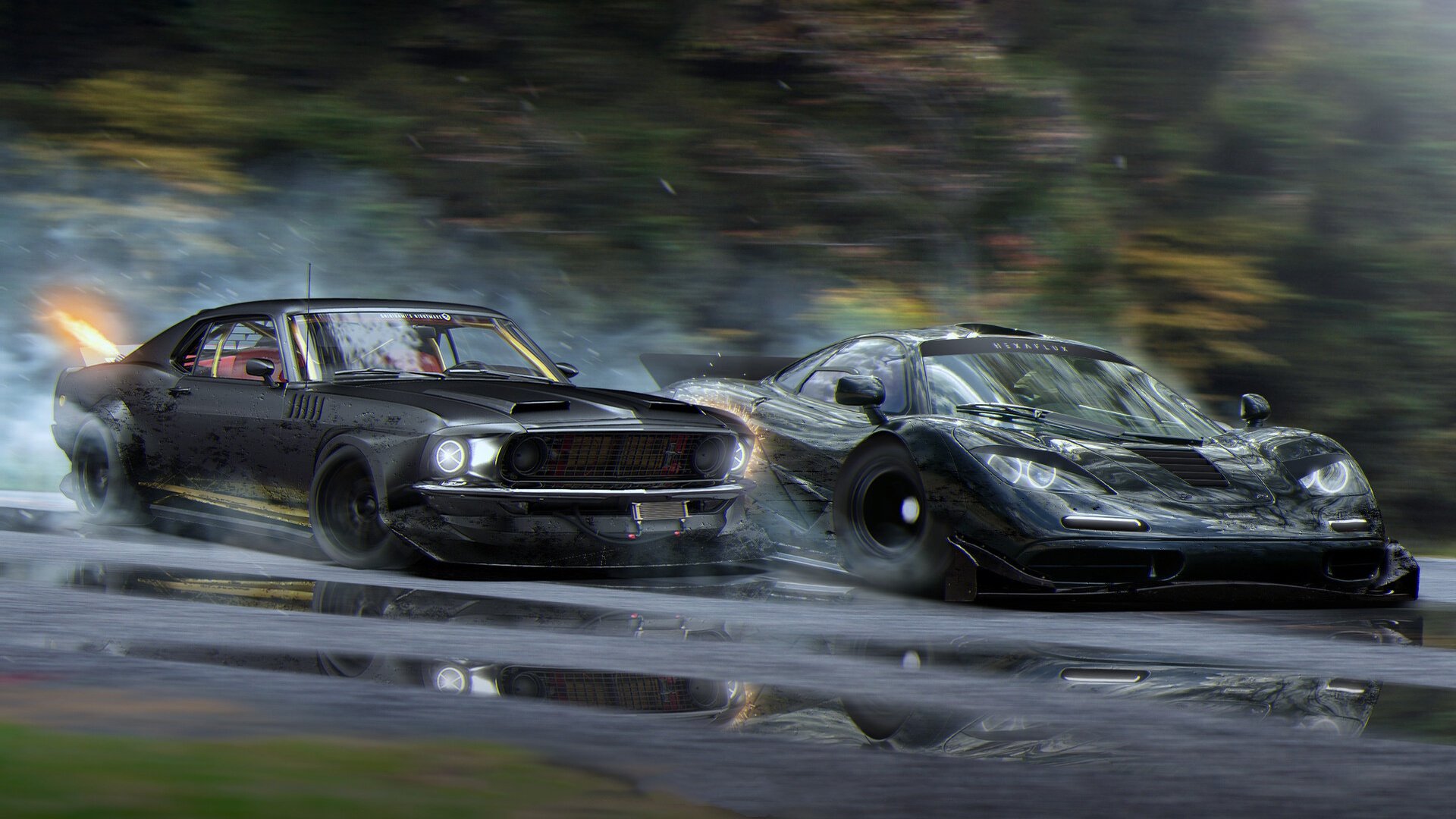 跑车 赛车 竞赛