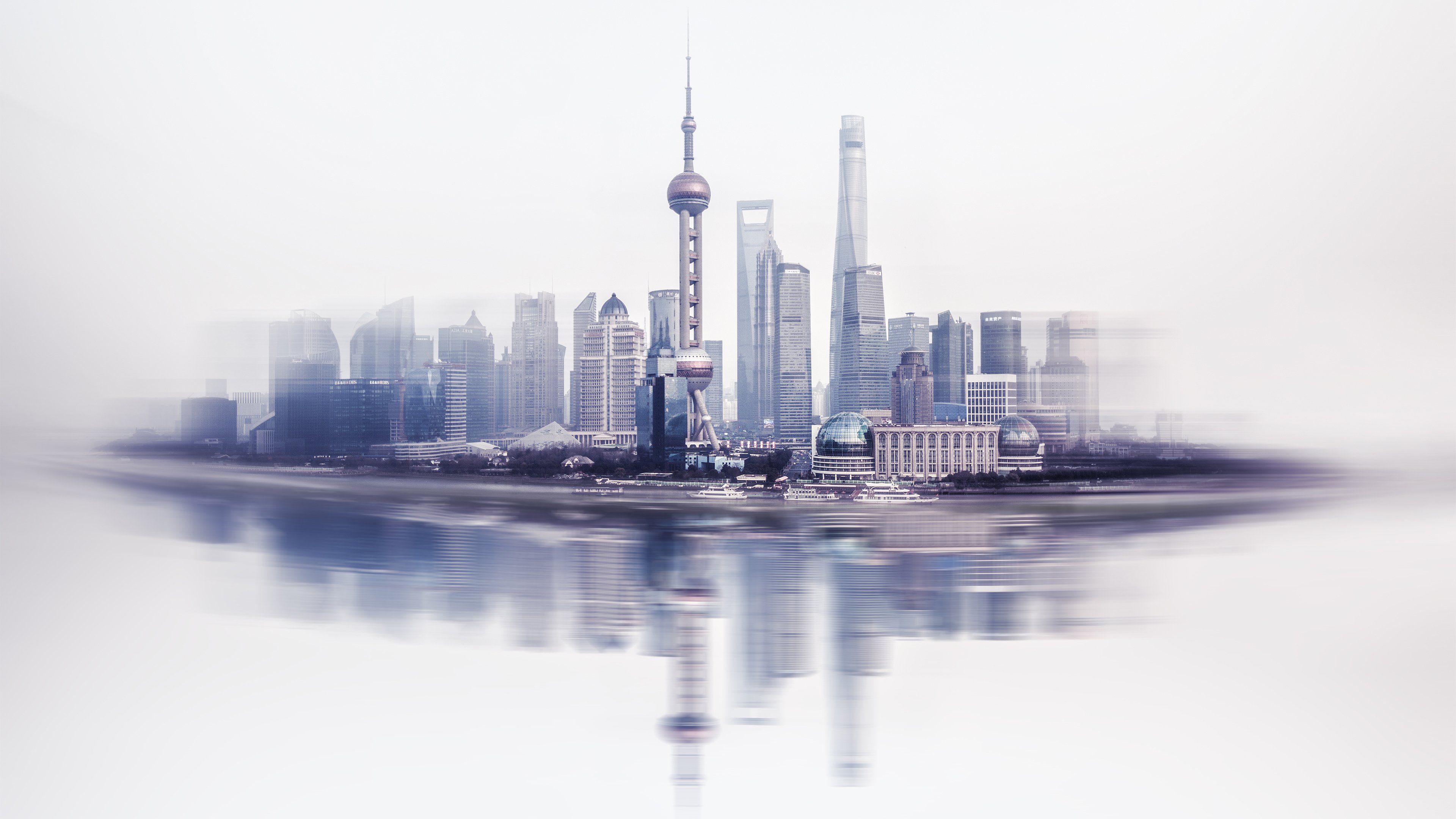 上海 东方明珠 黄浦江