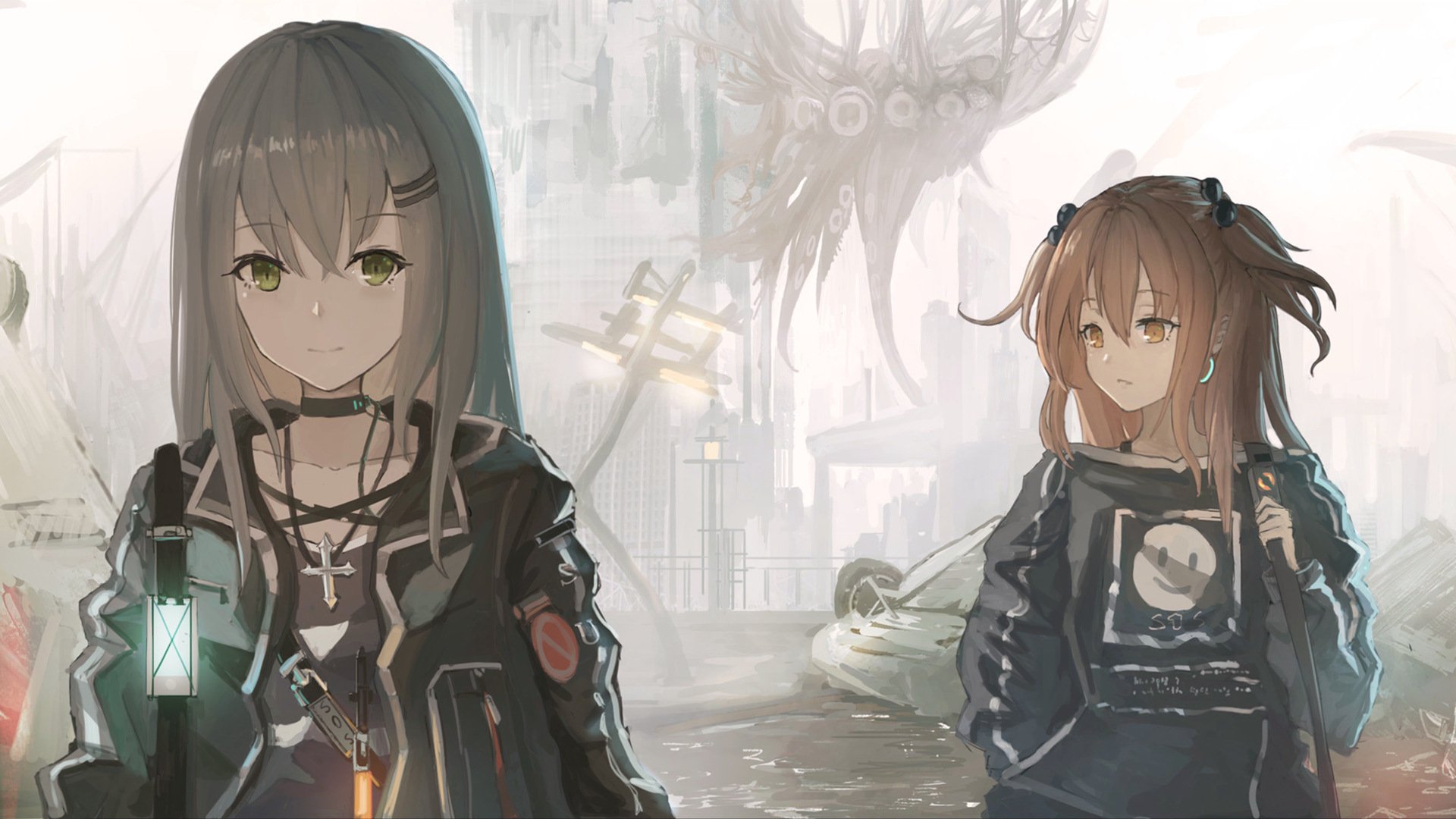 卡通人物 二次元 弓箭 十字架