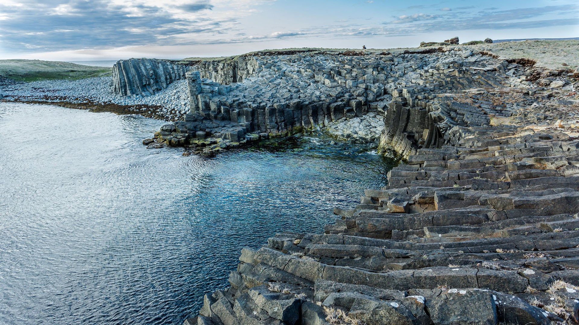 海洋天堂 玄武柱岩 自然奇观 悬崖 海岸