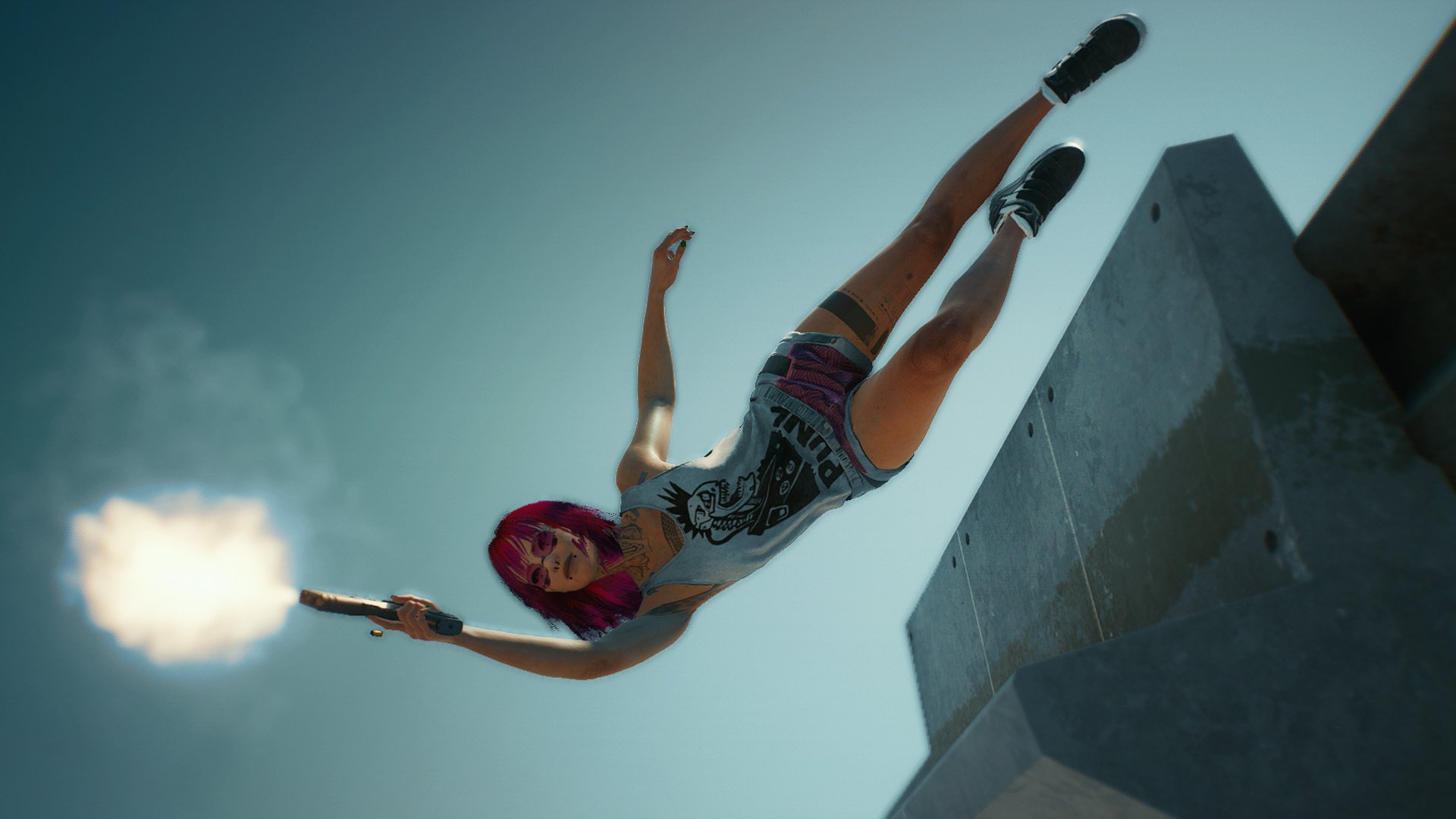 主机游戏 赛博朋克 2077 手枪 射击