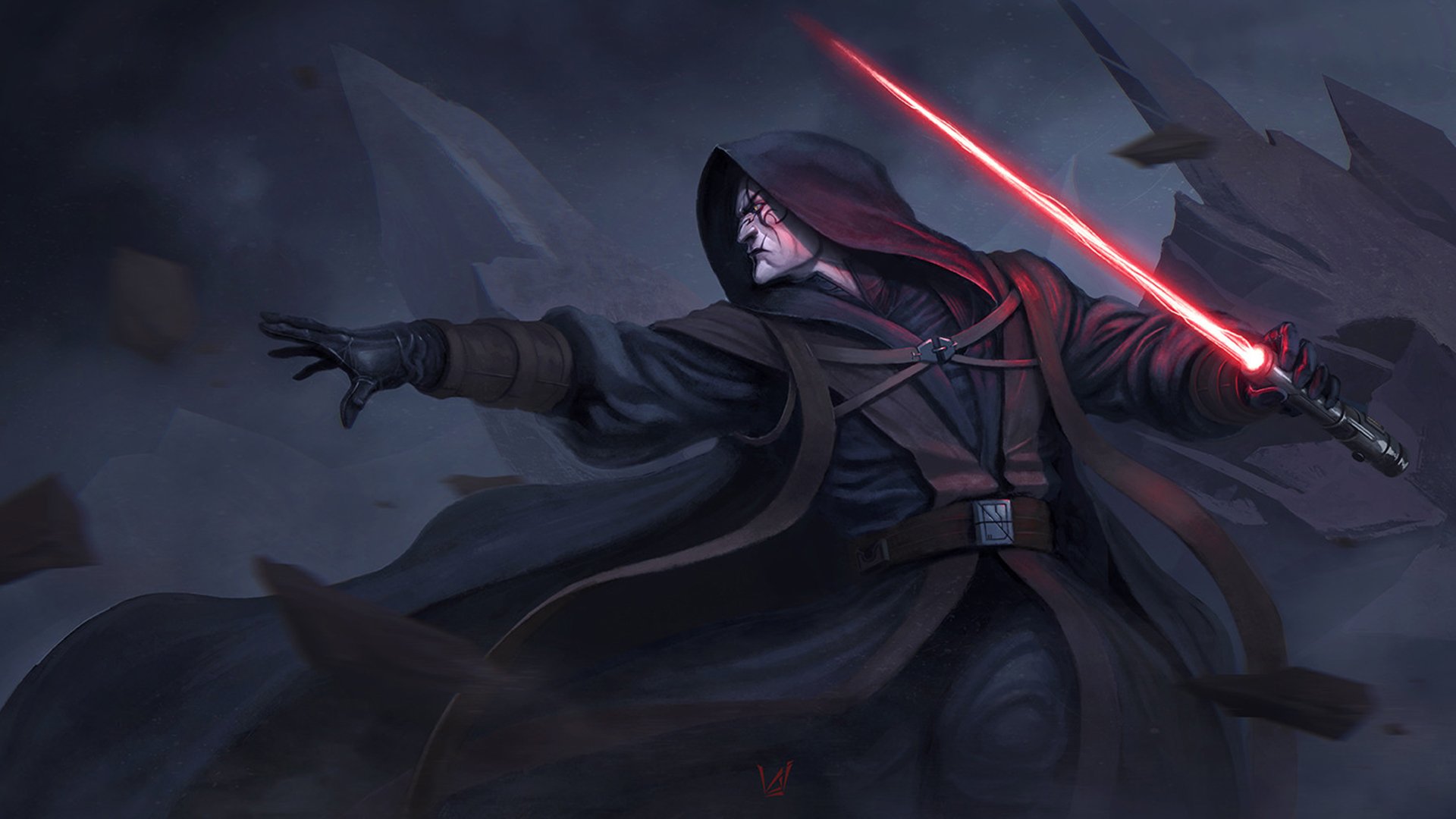 星际大战 武器 黑色斗篷 黑武士