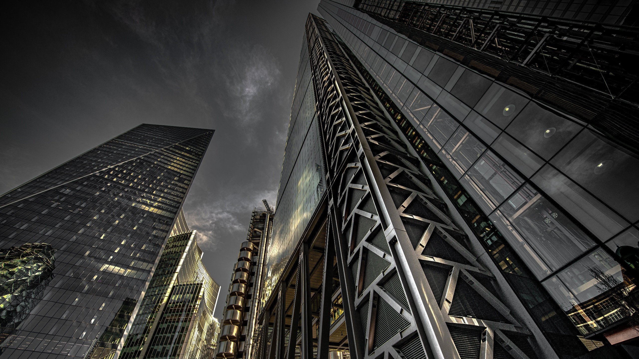 城市夜景 大厦 高楼