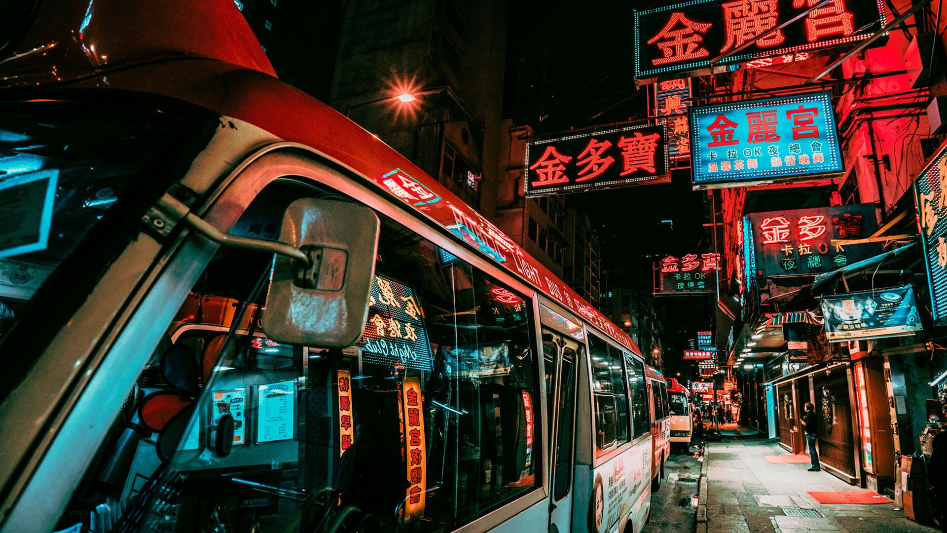 唐人街 夜总会 街头