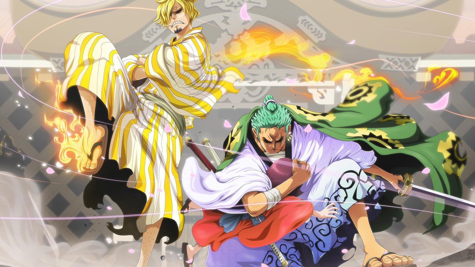 海贼王 航海王 山治 索隆 和之国