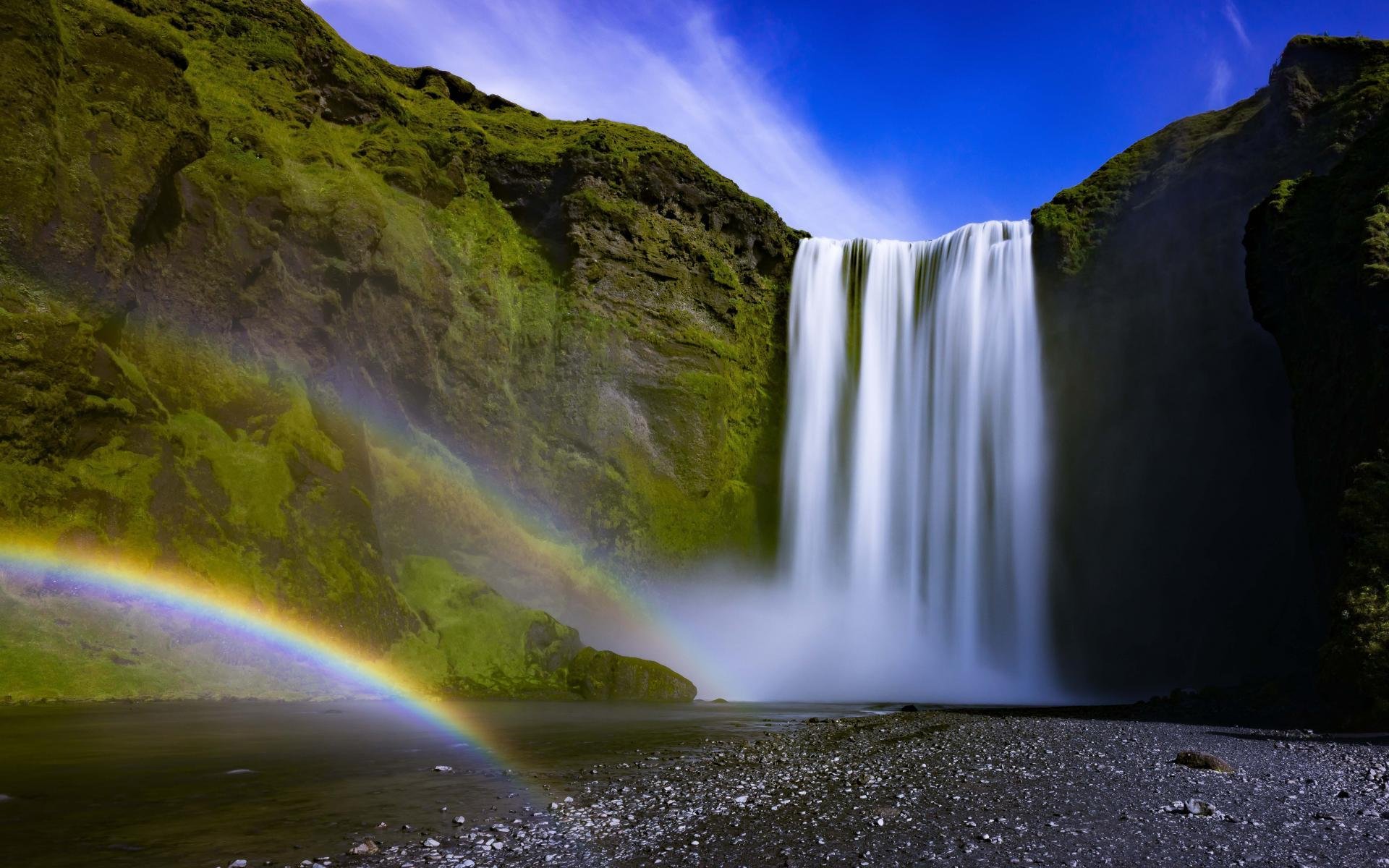 瀑布 壮观  美景  绝美