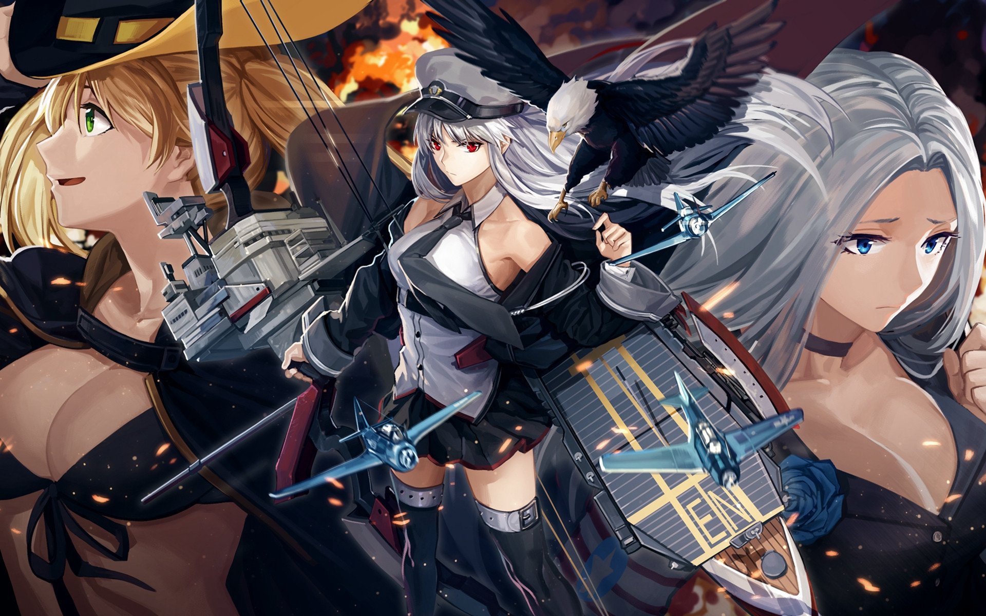 碧蓝航线 飞机 船 舰艇