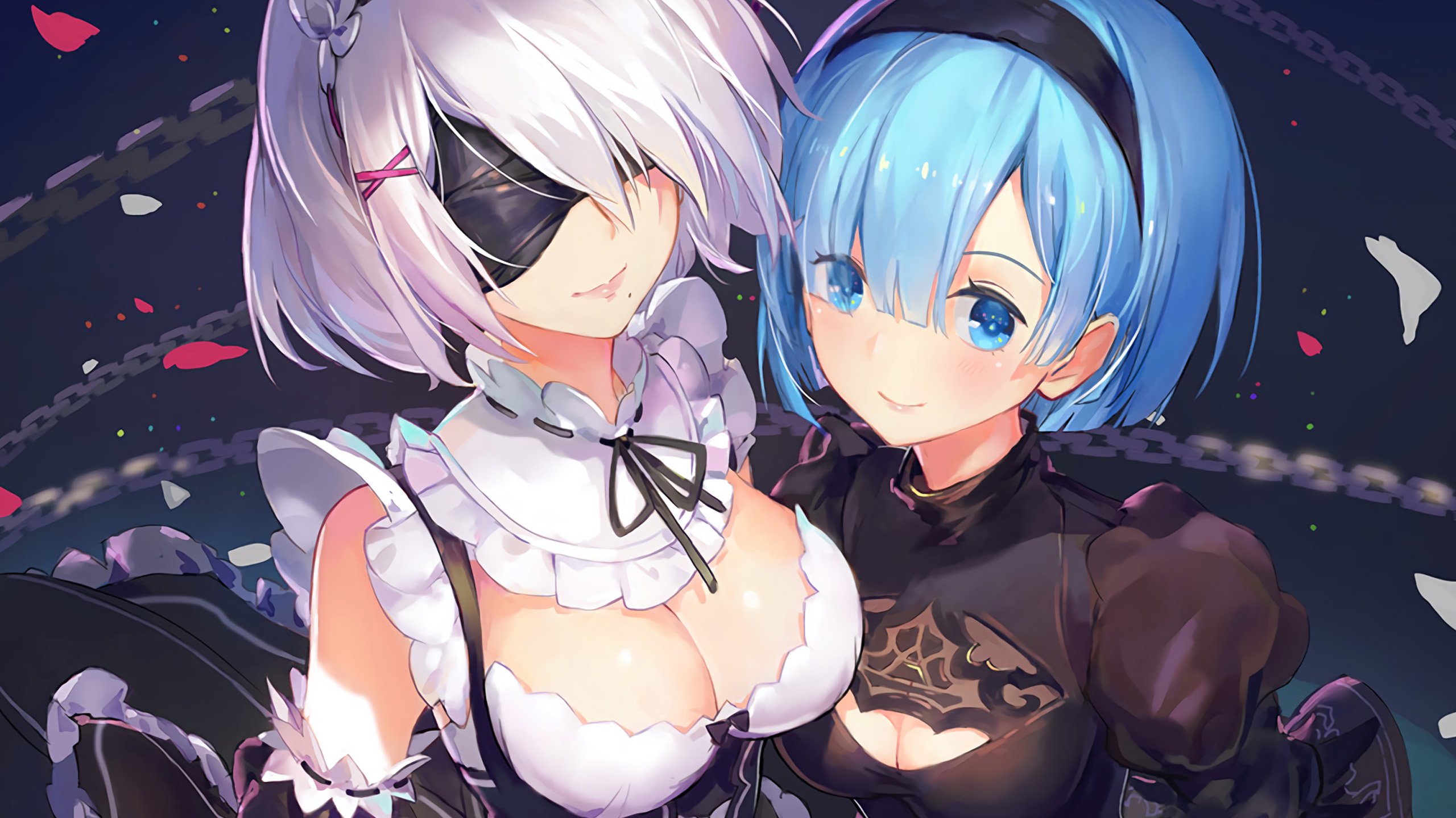 蕾姆 机械纪元 2B 短发女孩