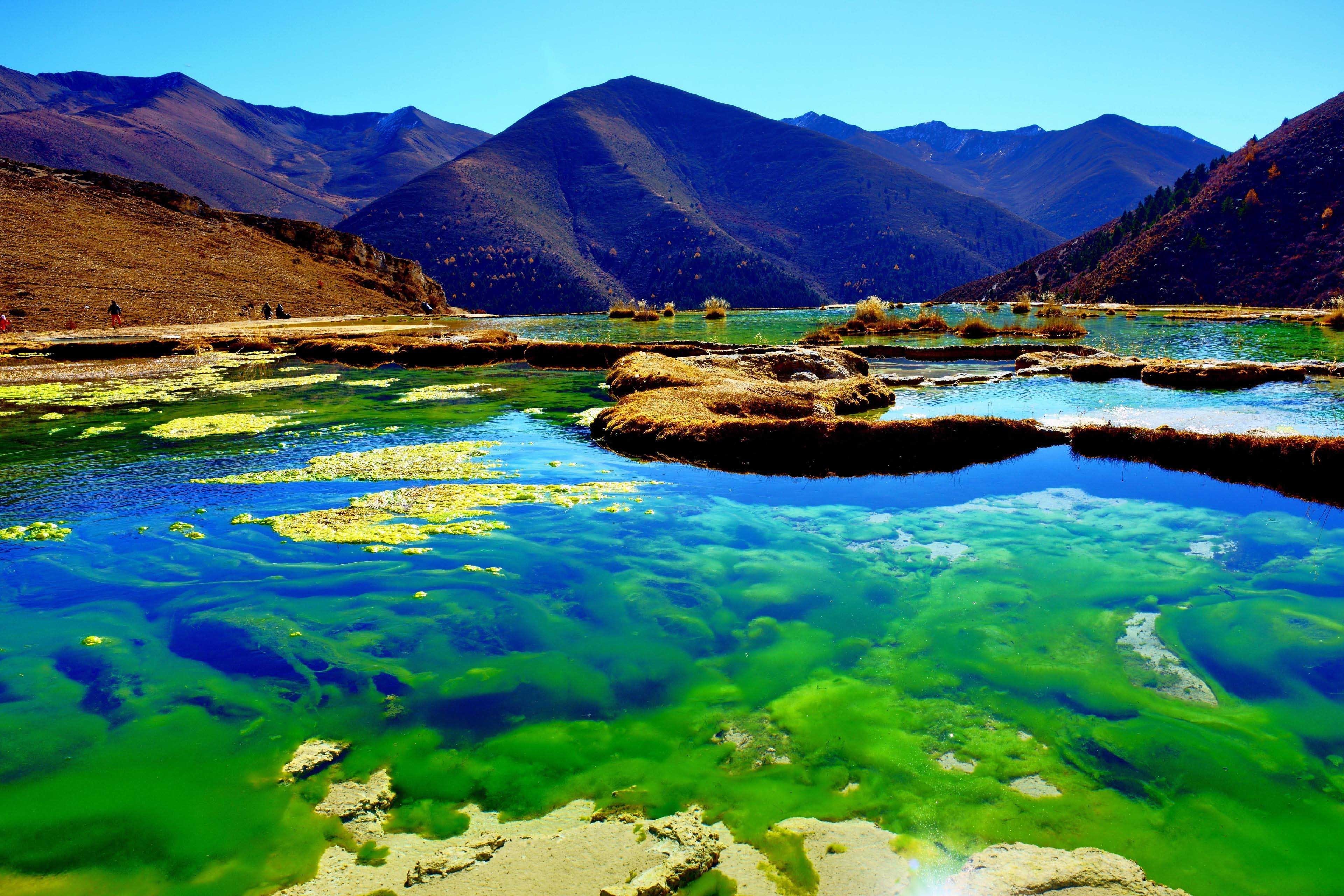 海洋天堂   泉华滩  瑶池   人间仙境