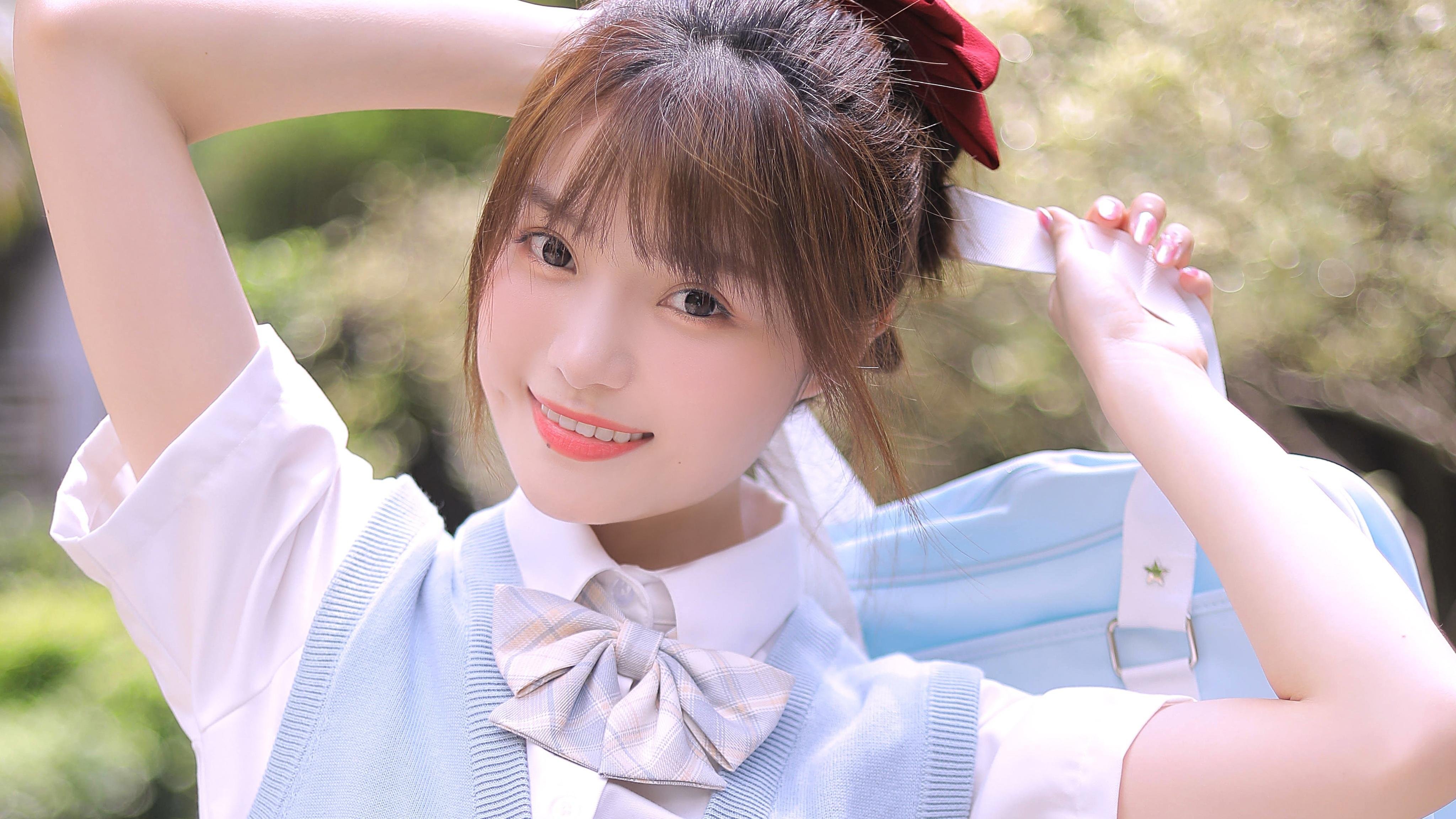 清纯   元气 少女  制服   可爱