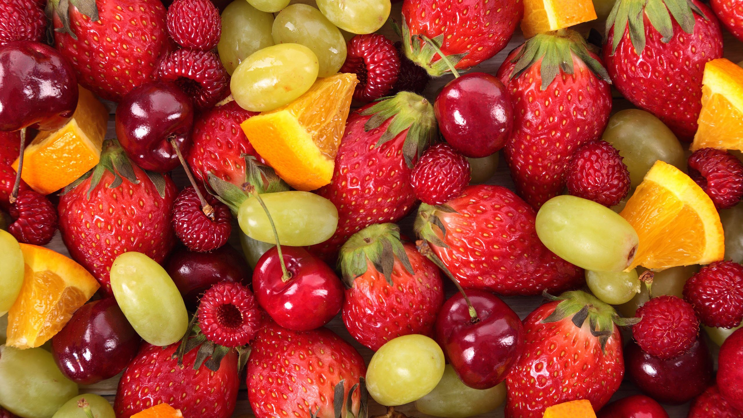 动感水果 树莓 草莓 葡萄 樱桃