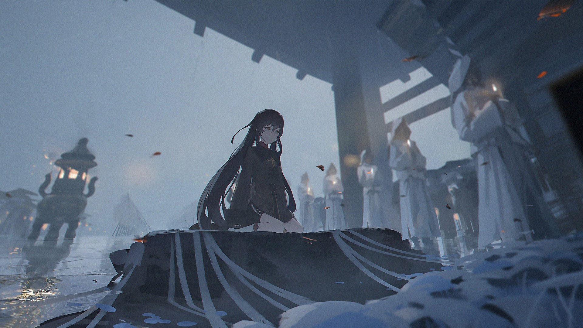 手游世界 原神 胡桃 祭祀