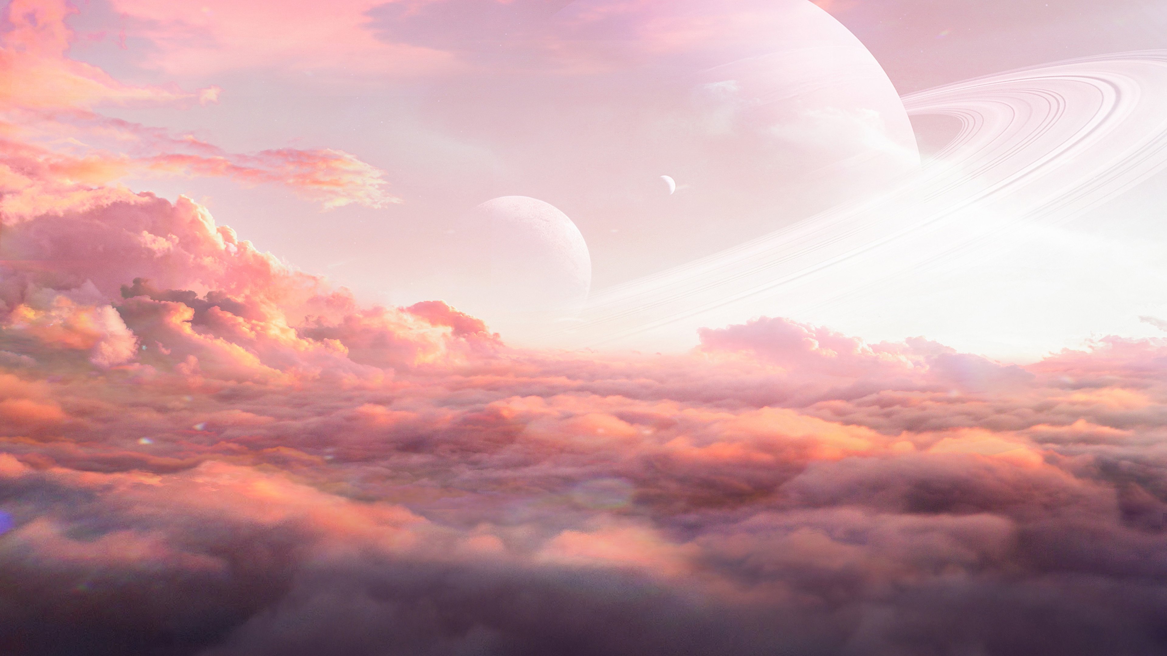 云彩 行星 太空