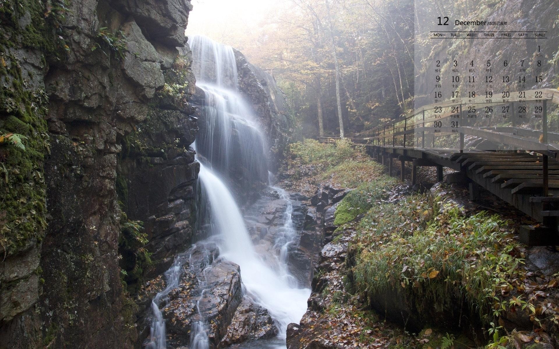 月历 2019年12月 日历