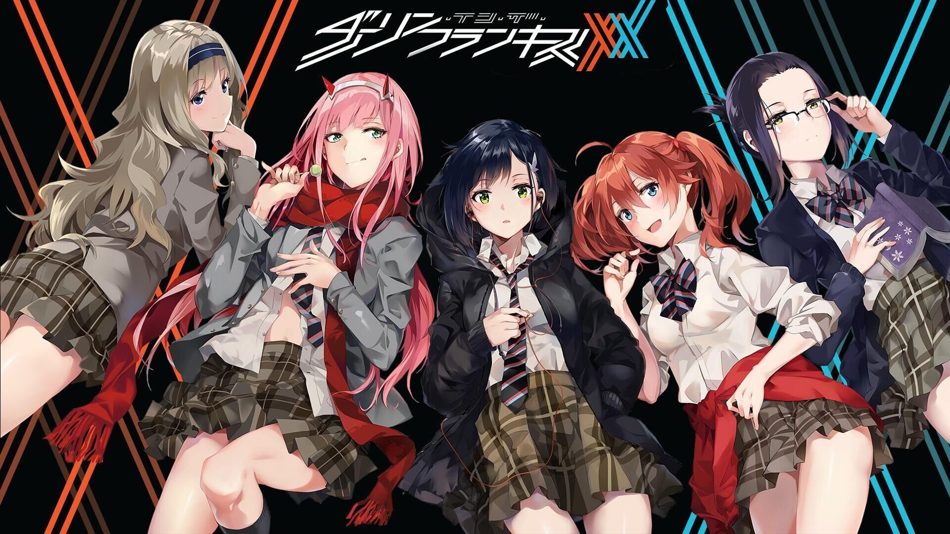 darling in the franxx 国家队 动漫