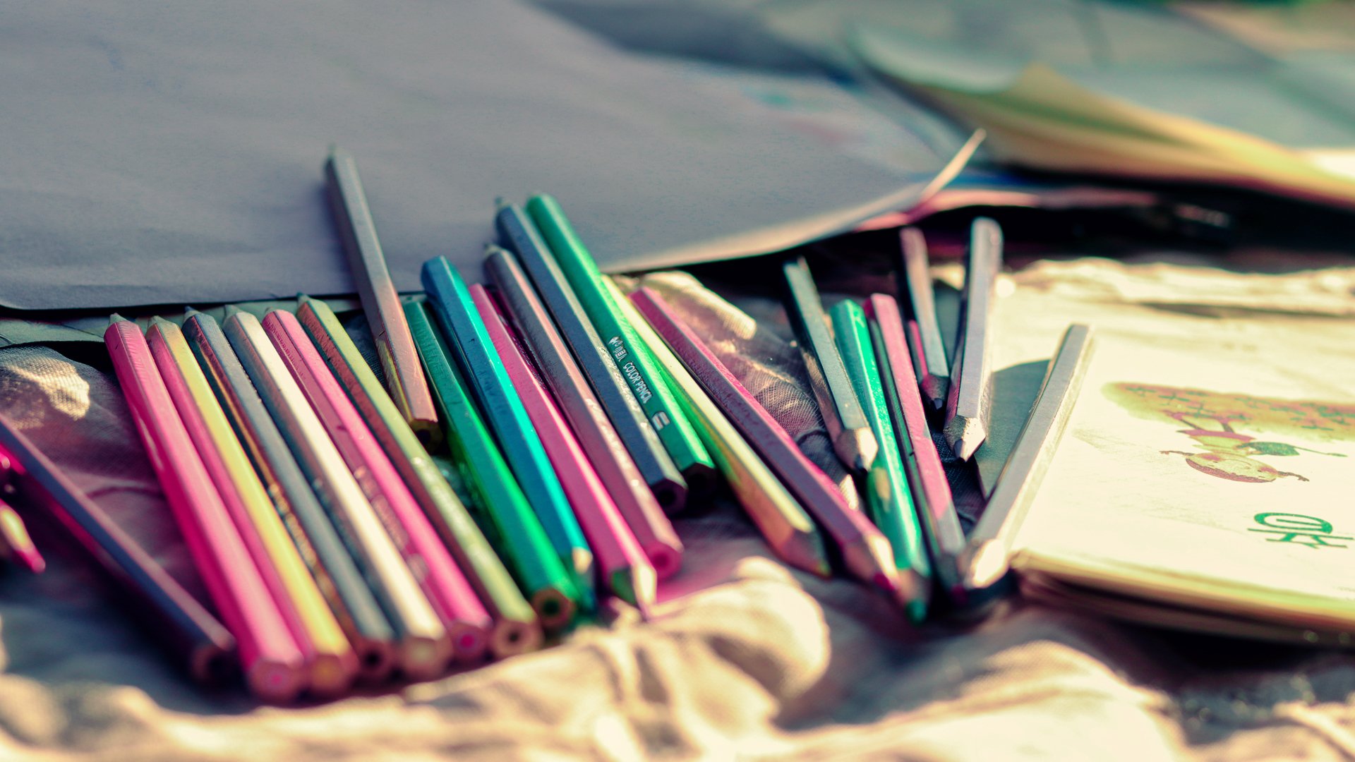 静物写真 简约 复古 铅笔