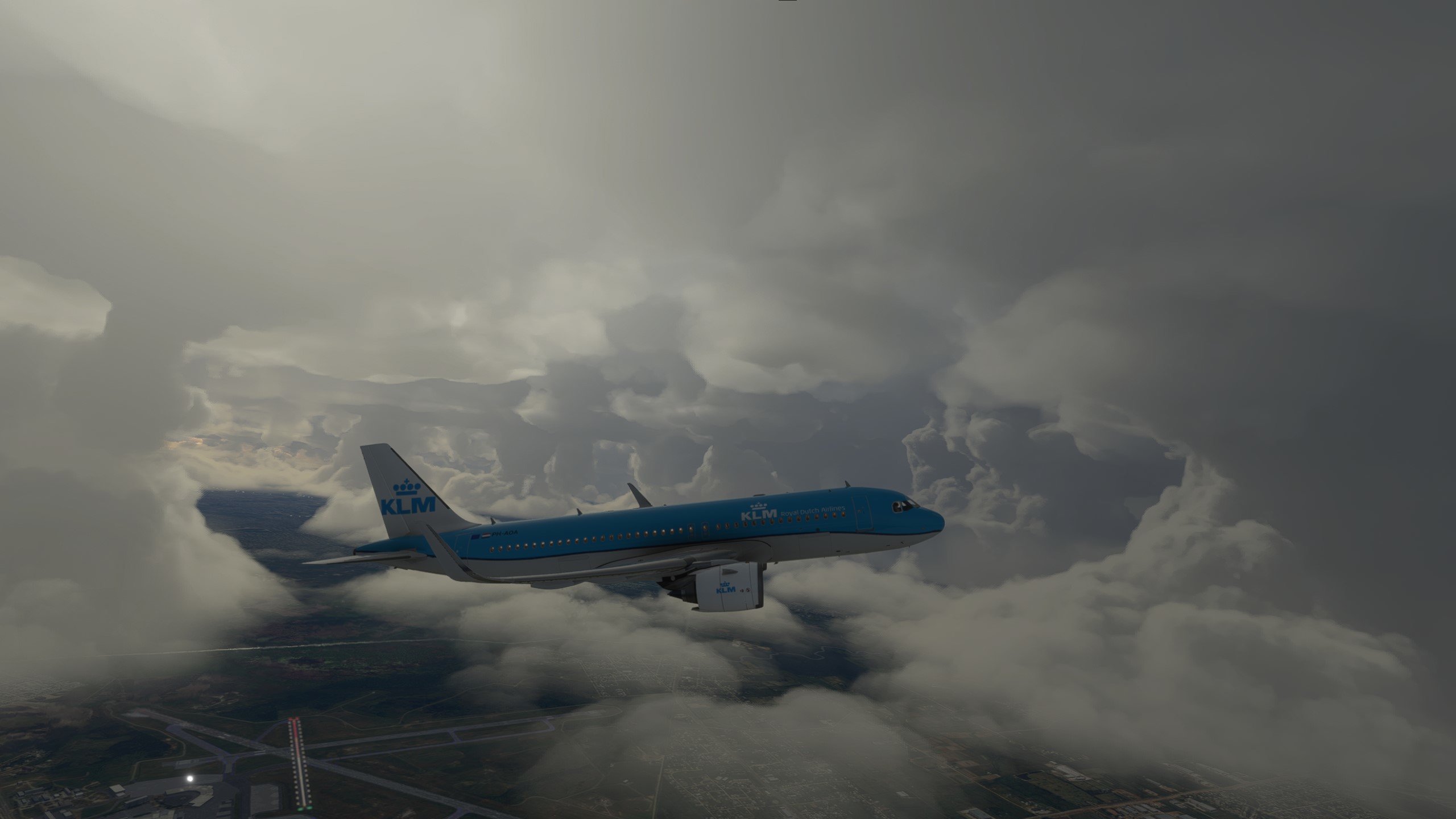 飞机 乌云 天空 客机