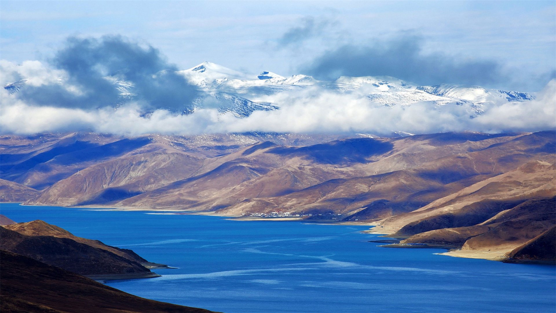 自然风光 雪山 西藏 高原