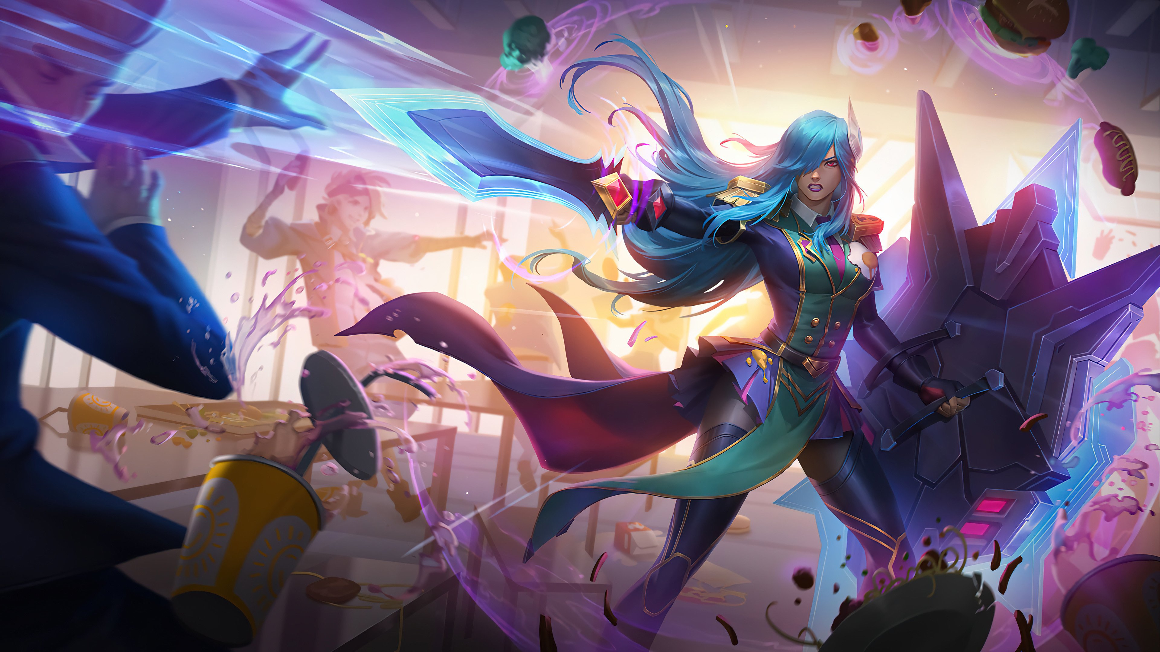 英雄联盟 lol 曙光女神 战斗学院 蕾欧娜